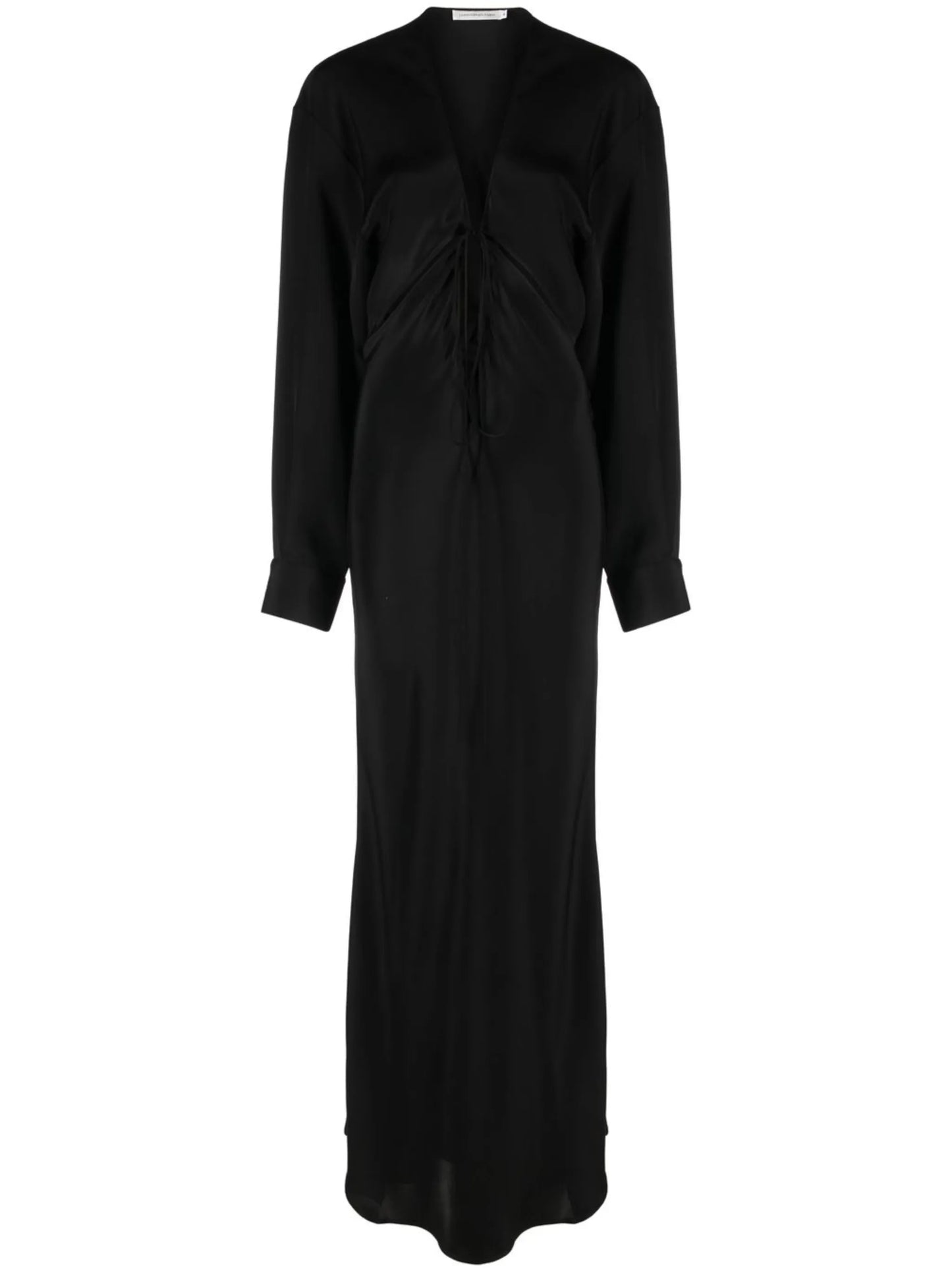 Triquetra V-neck gown