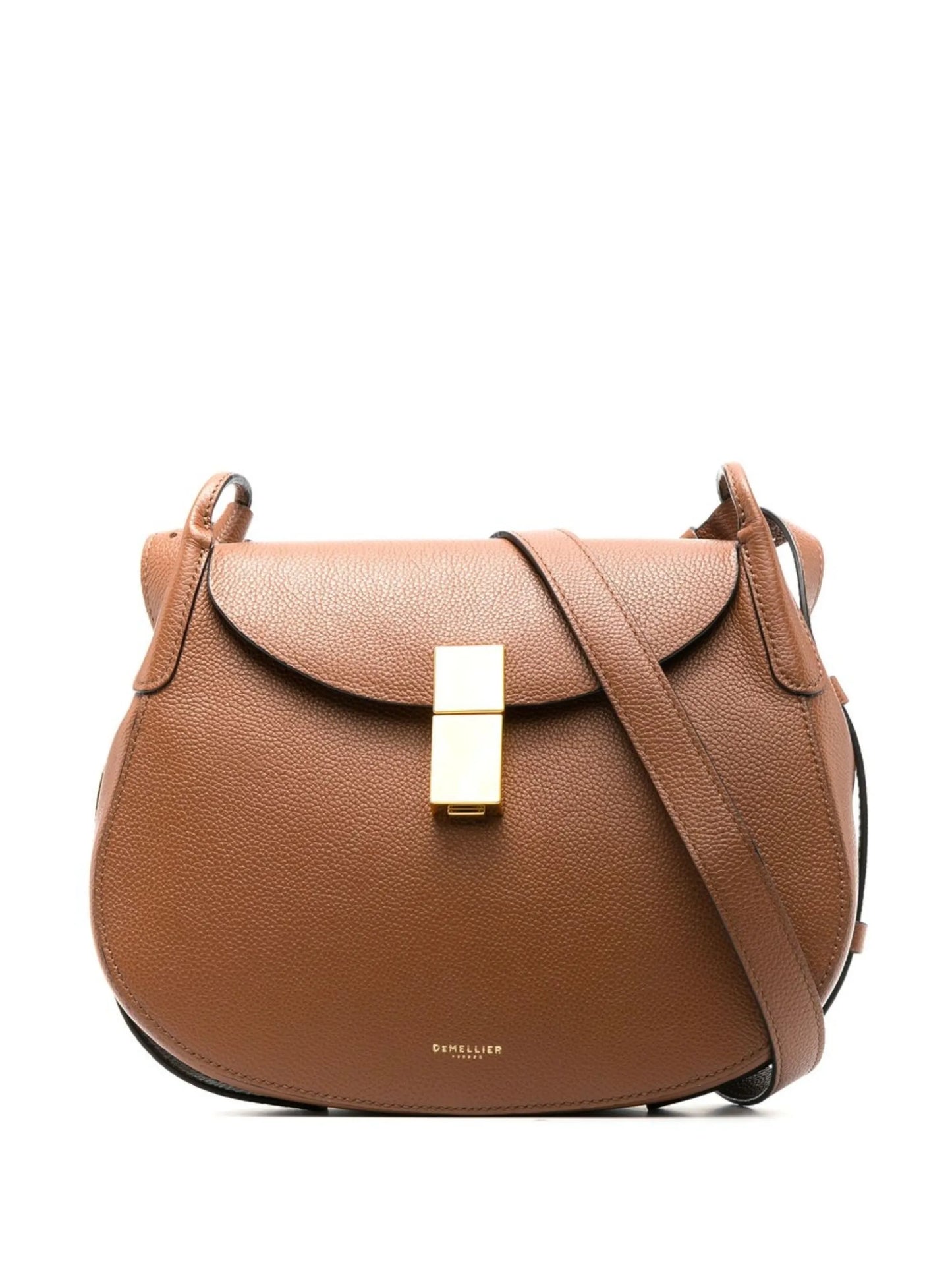 Lausanne grained leather crossbody