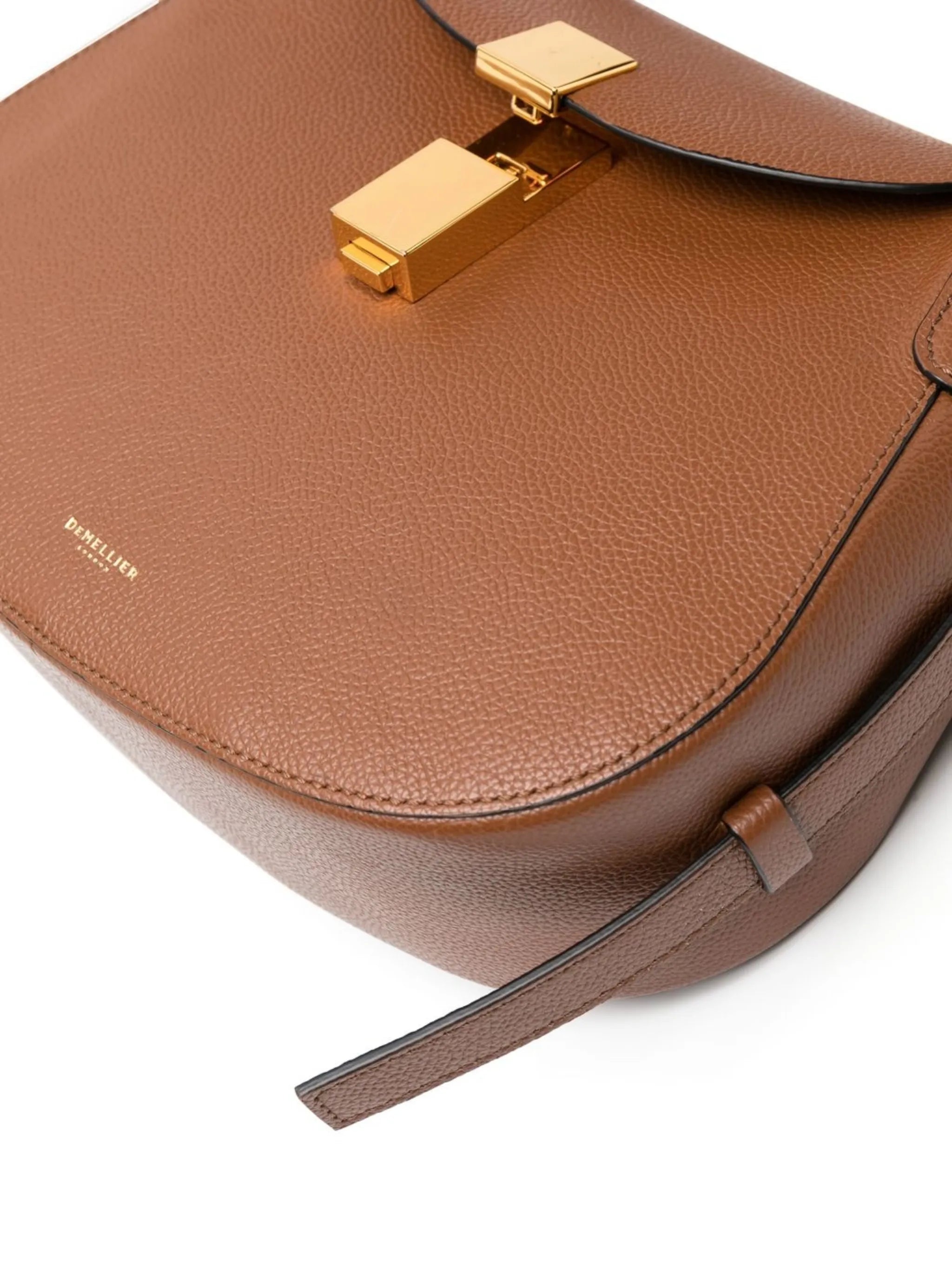 Lausanne grained leather crossbody