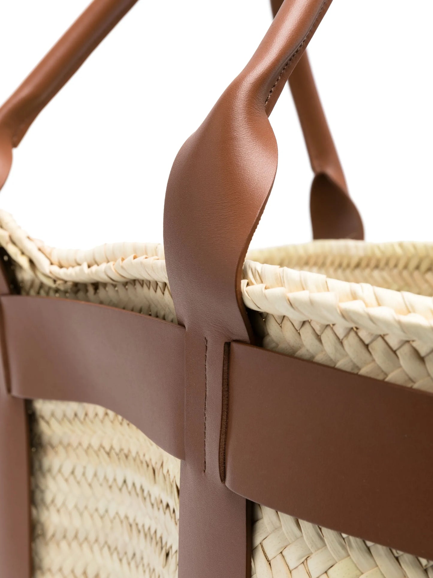The Santorini raffia tote bag