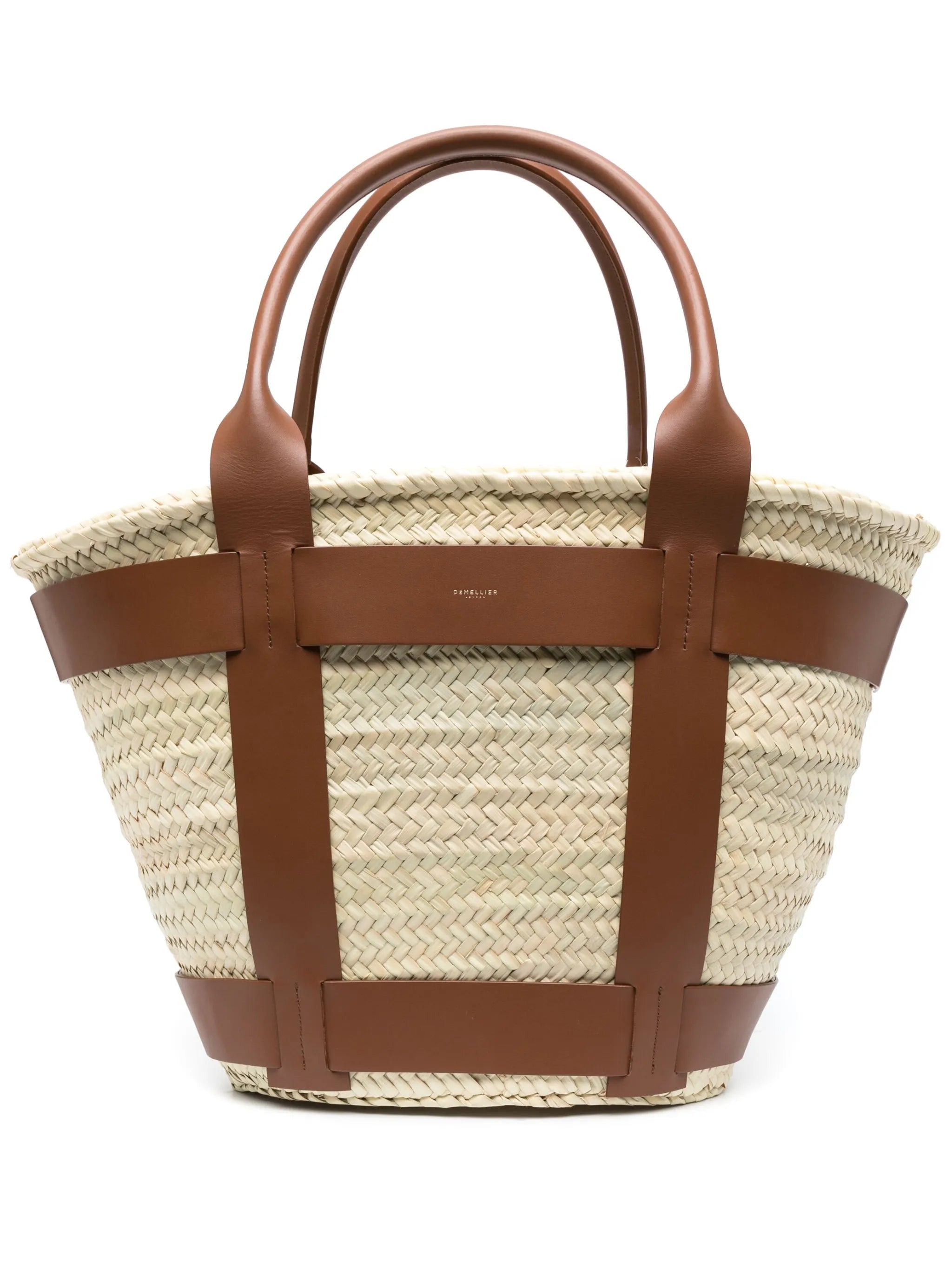 The Santorini raffia tote bag