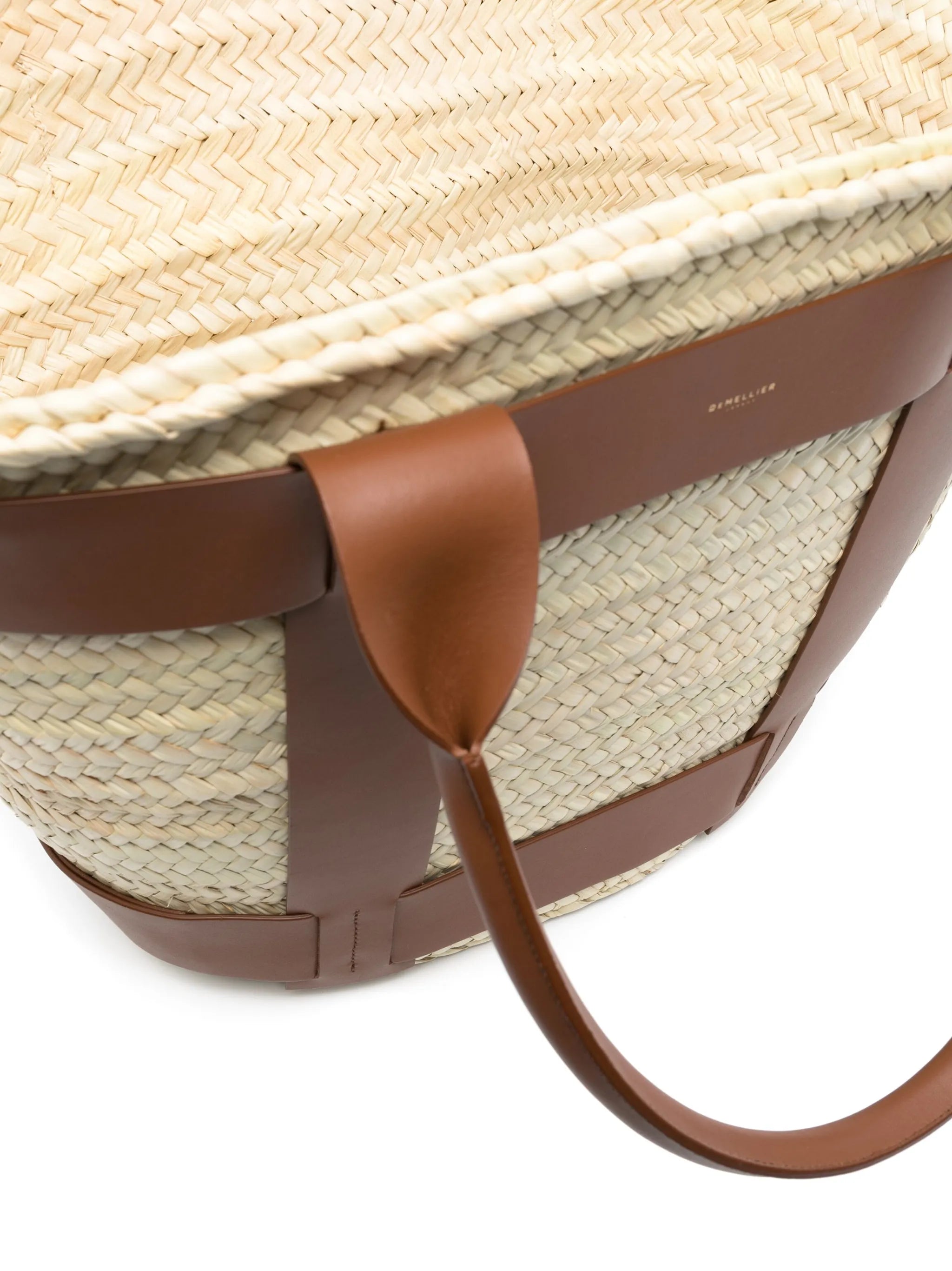 The Santorini raffia tote bag