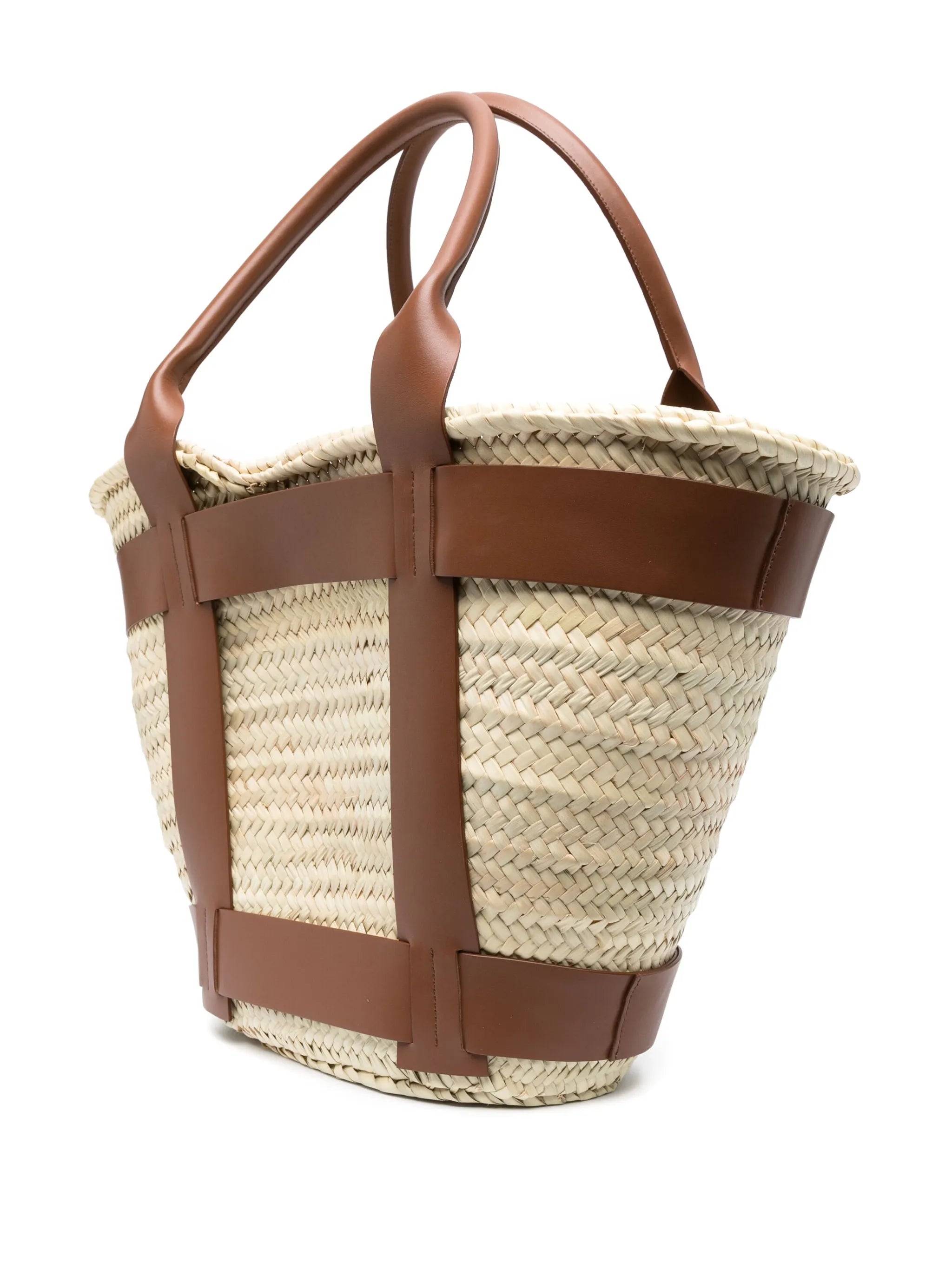 The Santorini raffia tote bag