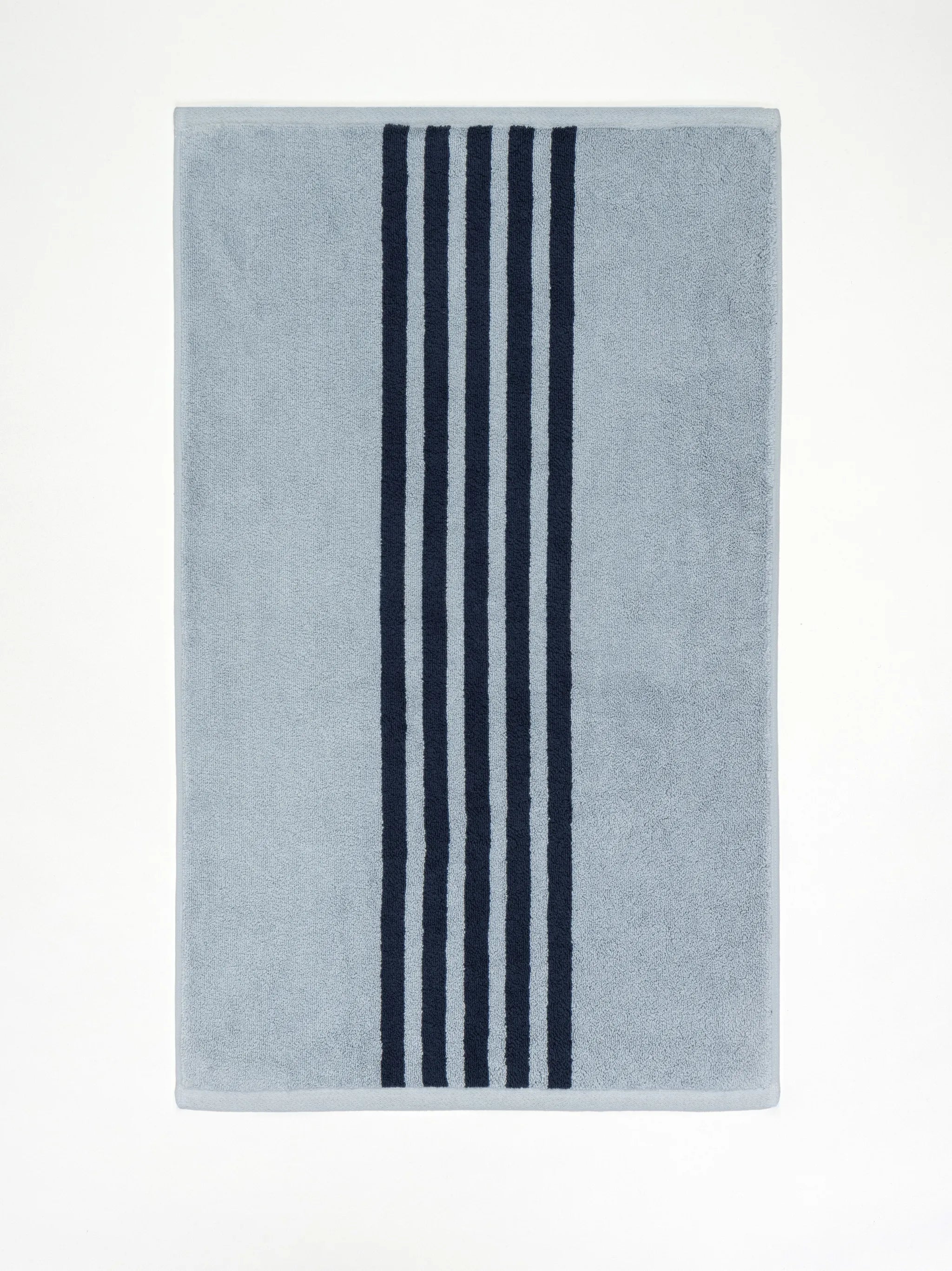 stripe-print organic cotton towel set