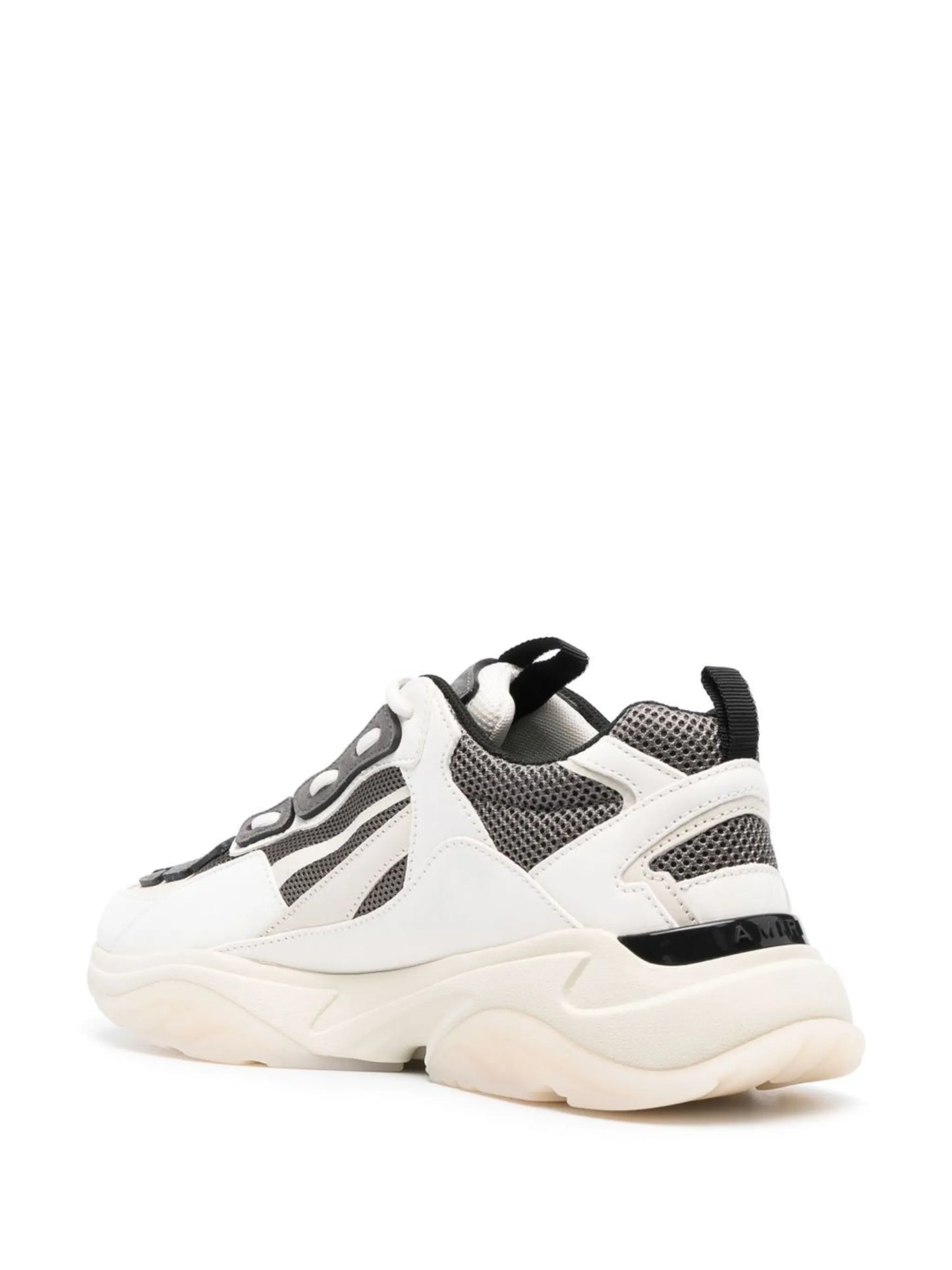 colour-block low-top sneakers