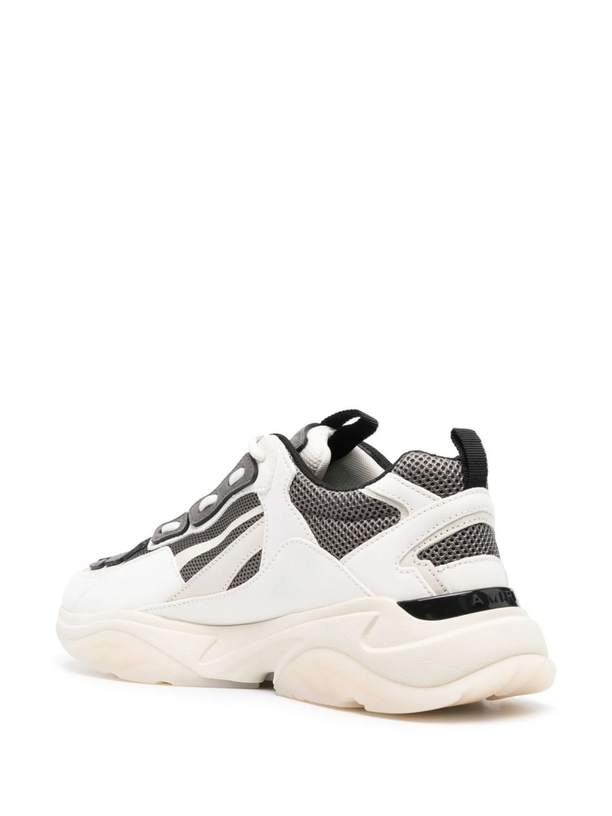 colour-block low-top sneakers
