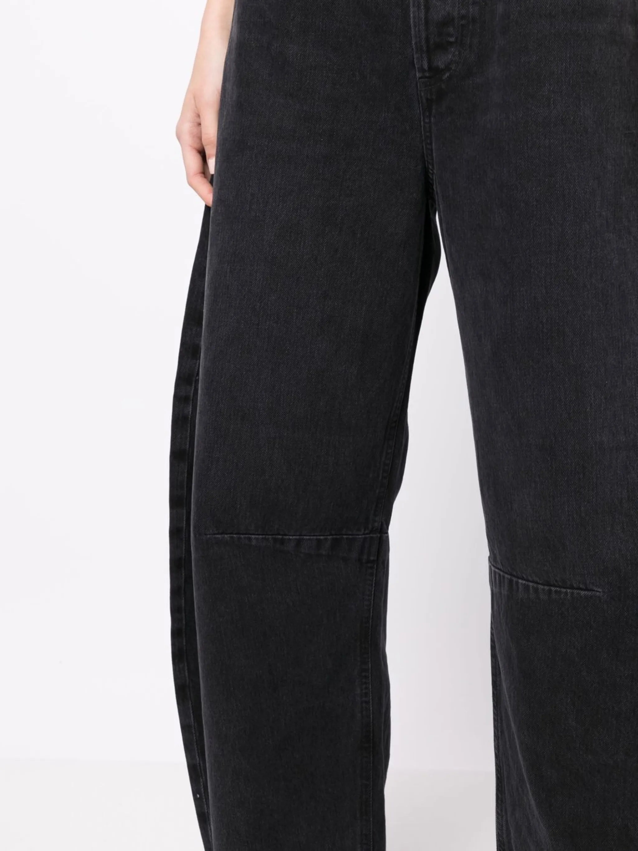 Horseshoe wide-leg jeans