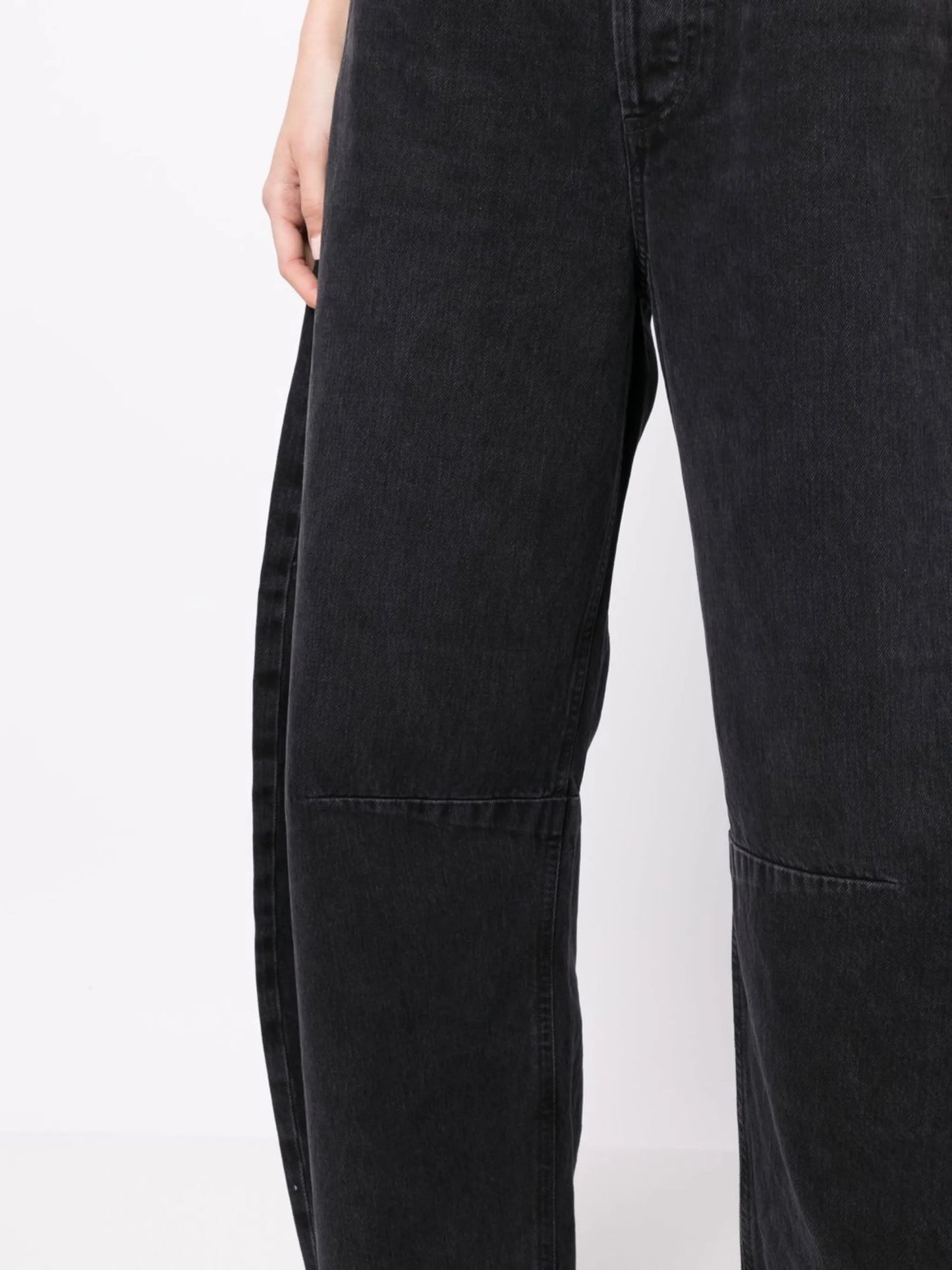 Horseshoe wide-leg jeans