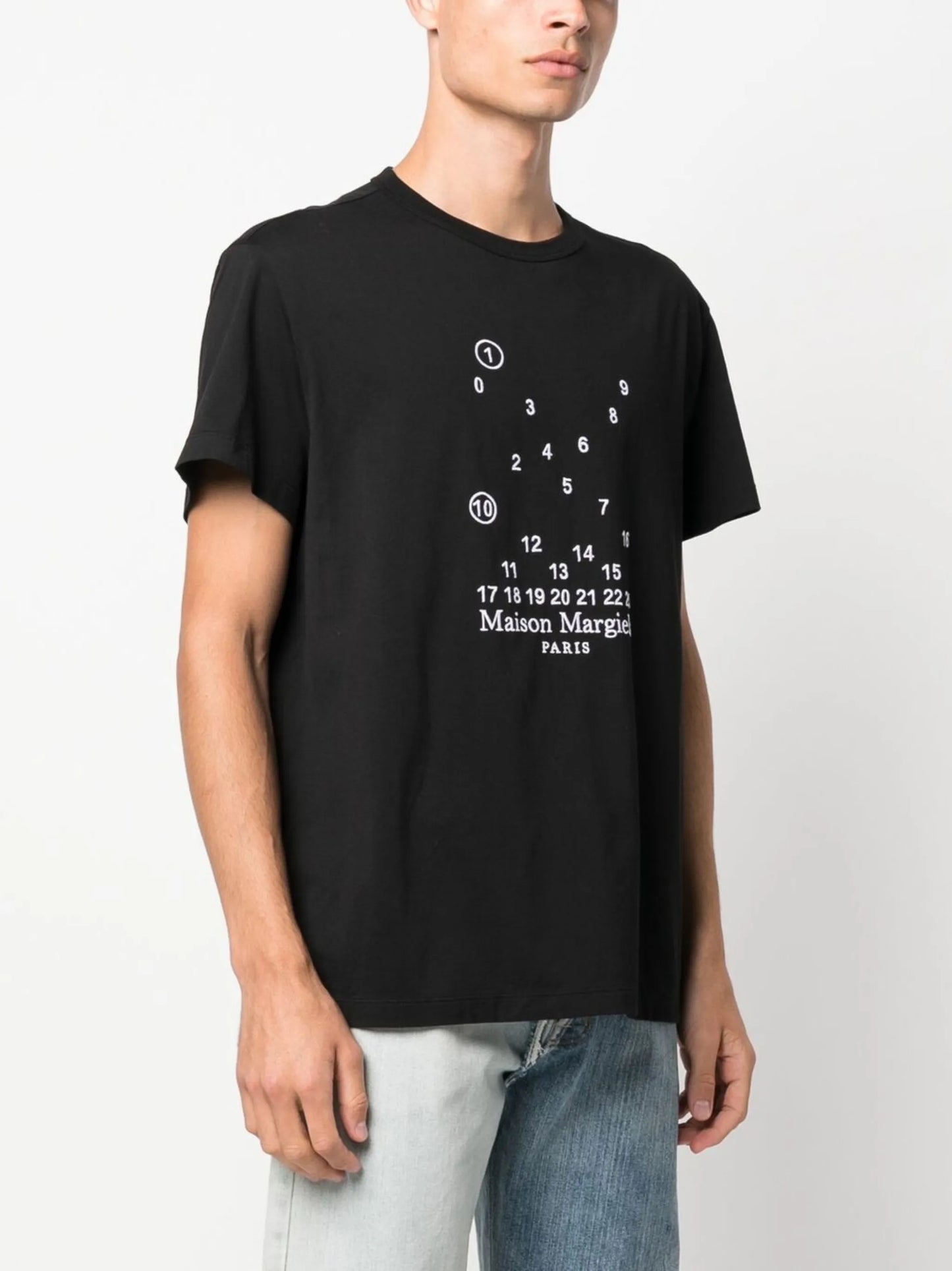 Numeric logo-embroidered T-shirt