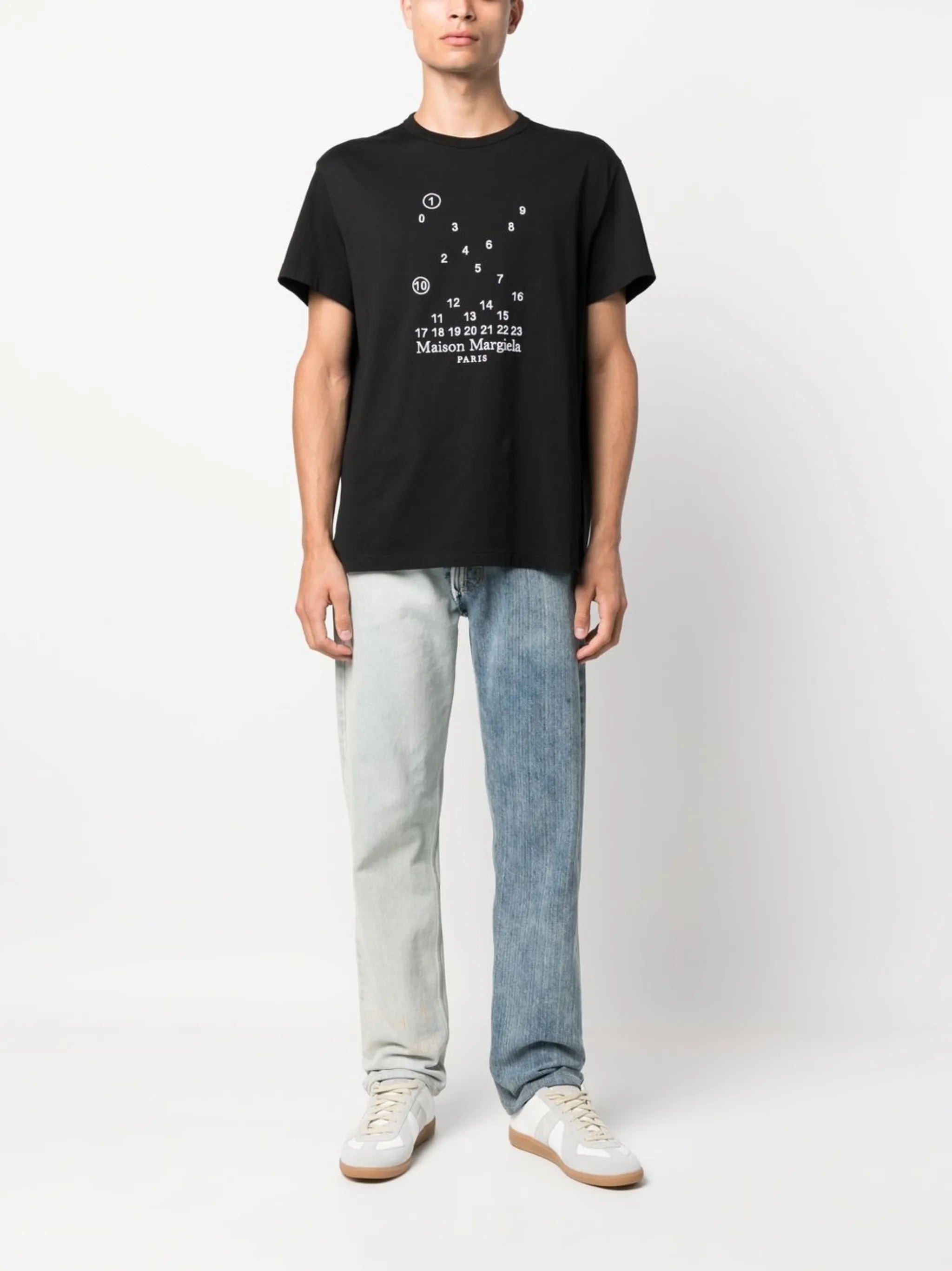 Numeric logo-embroidered T-shirt