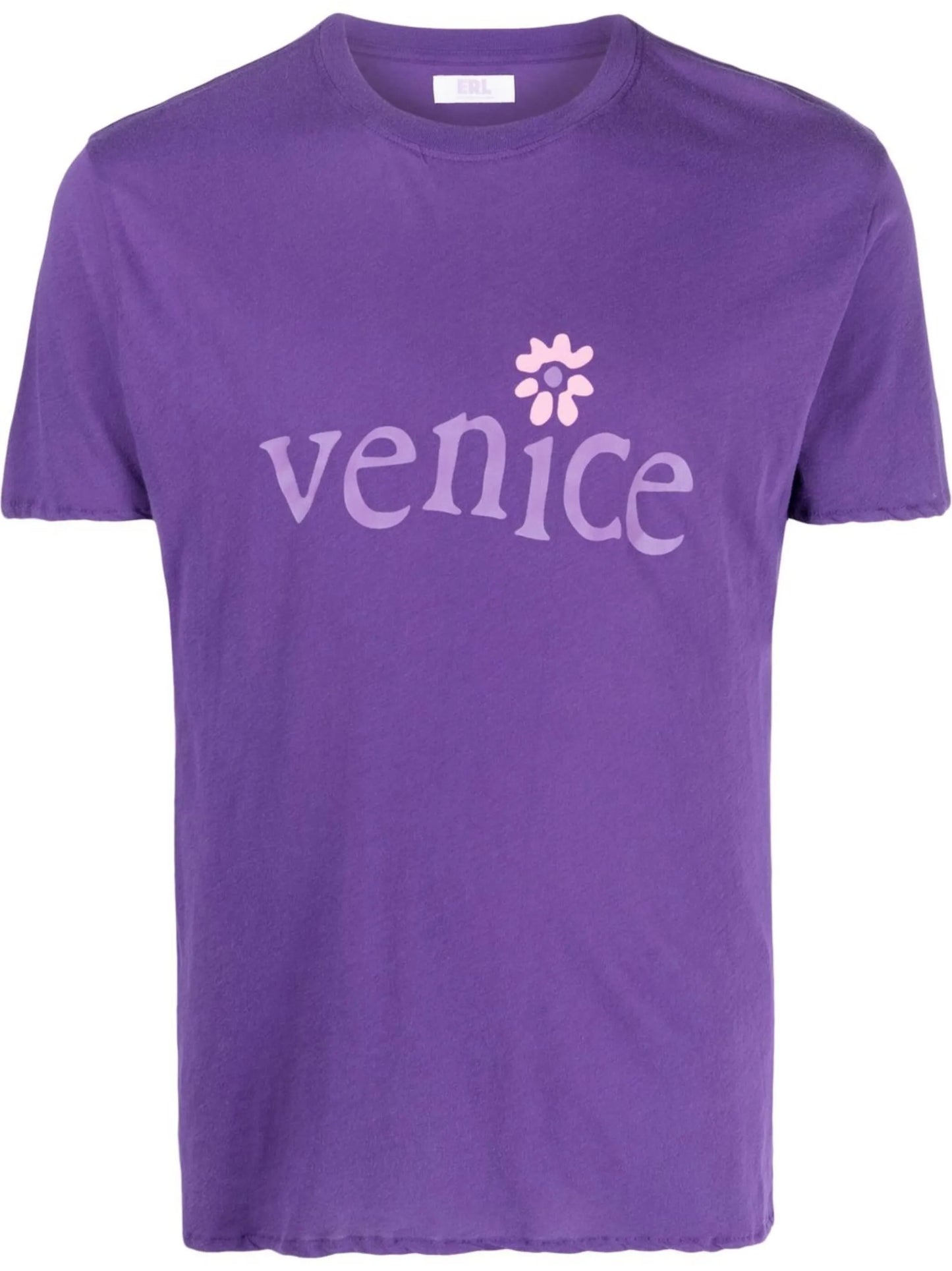 slogan-print short-sleeve T-shirt