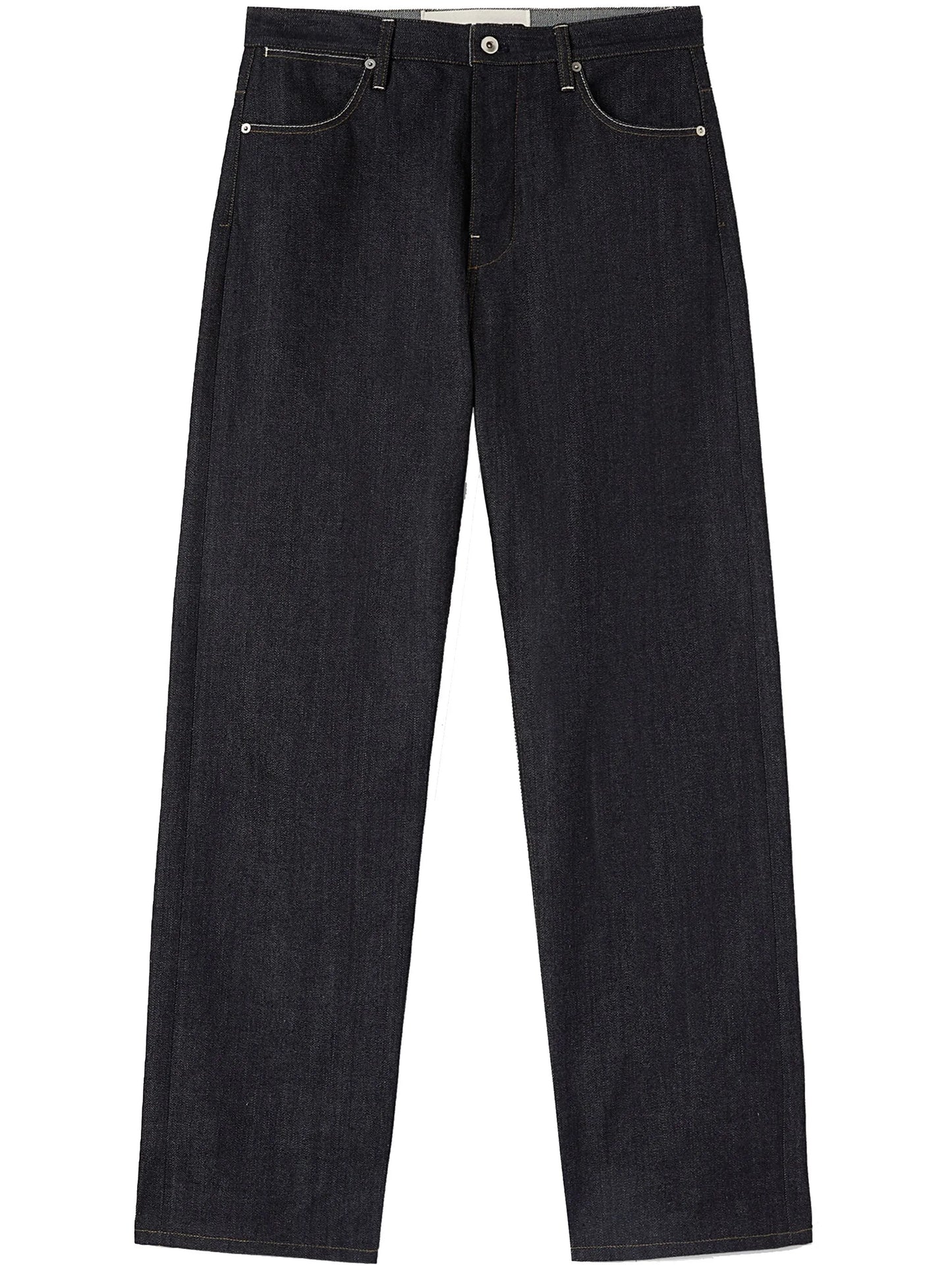 loose-cut five-pocket jeans