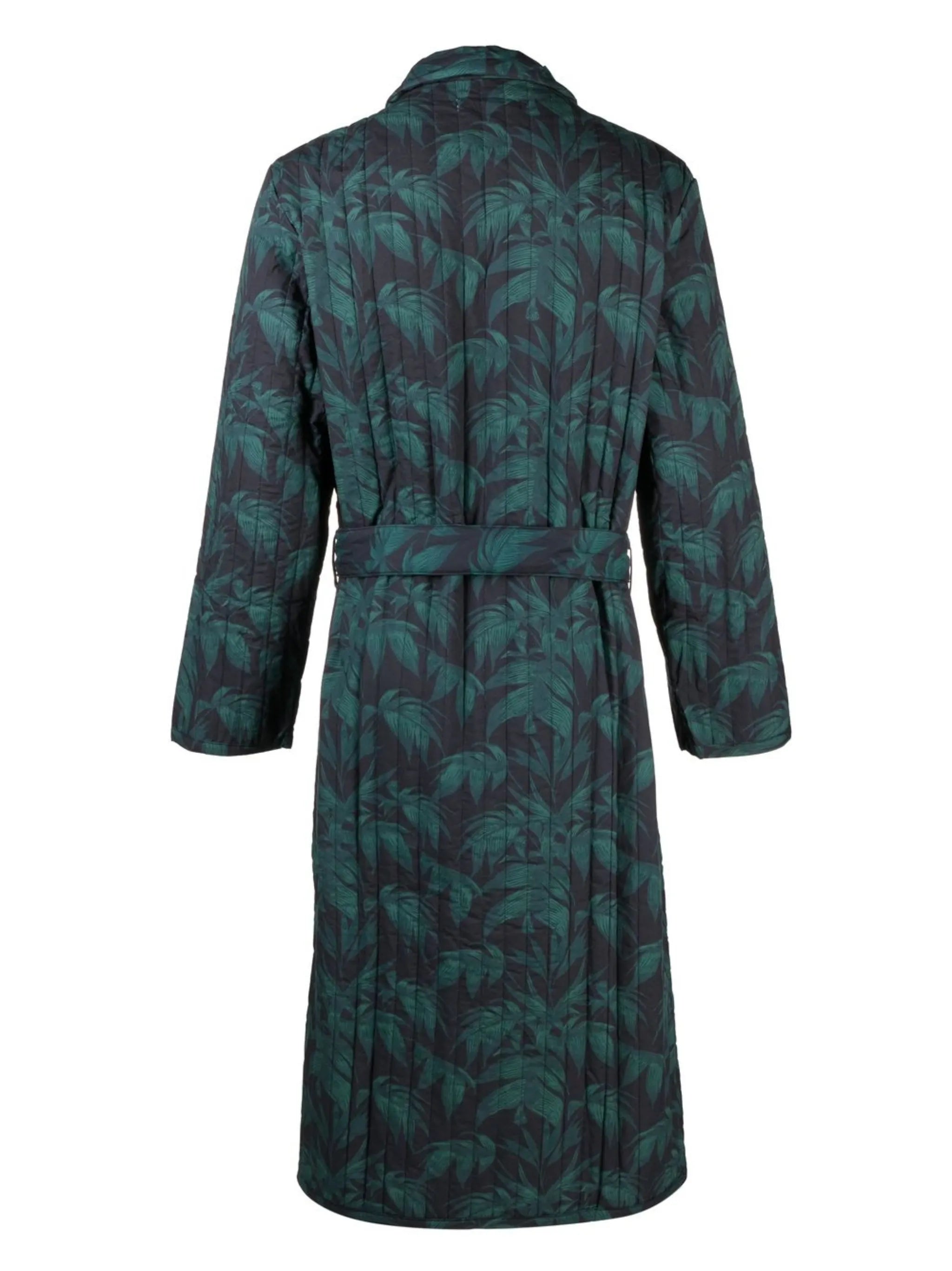 Byron tropical-print robe