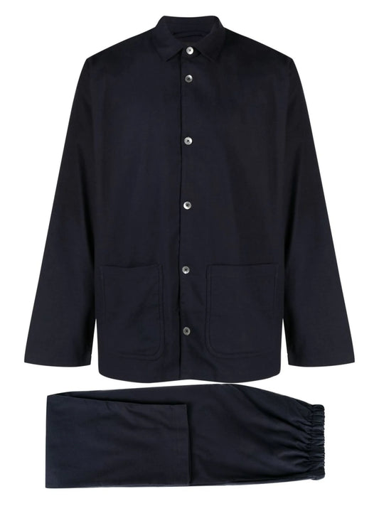 brushed cotton pajama set