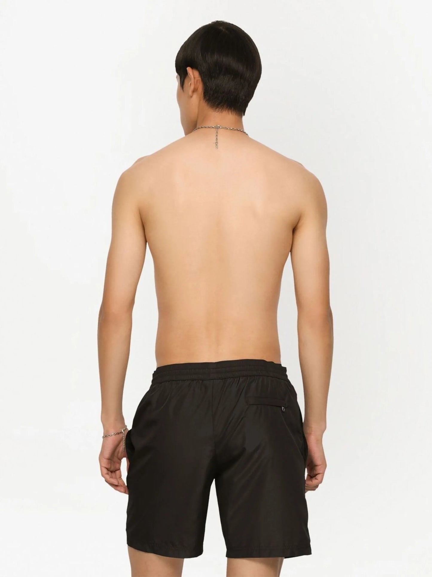 logo-tag swim shorts