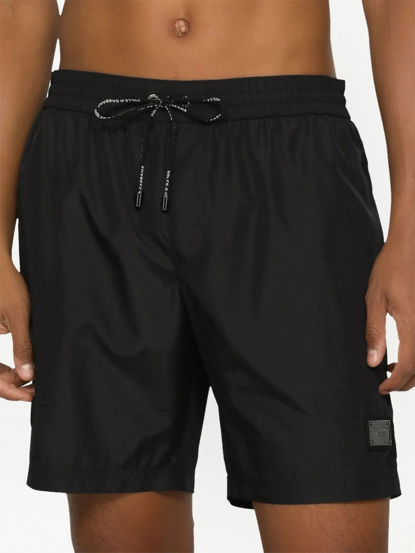 logo-tag swim shorts