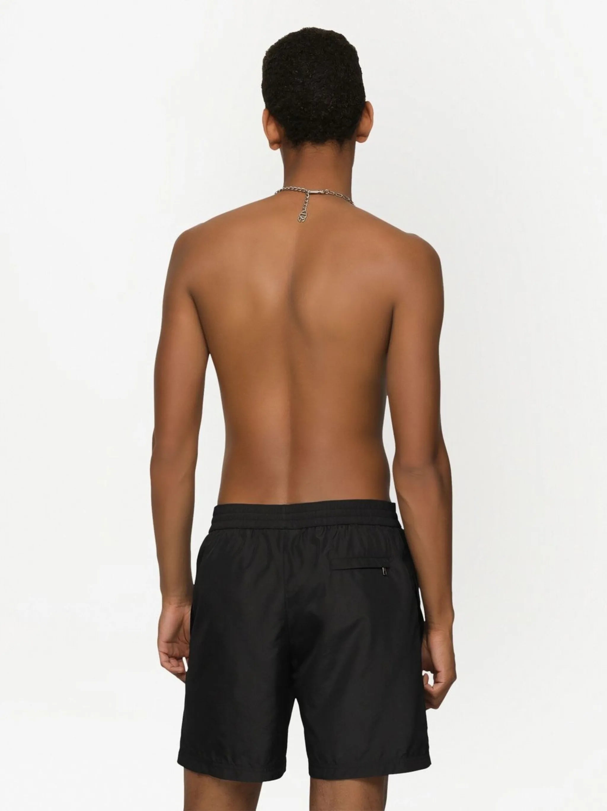 logo-tag swim shorts