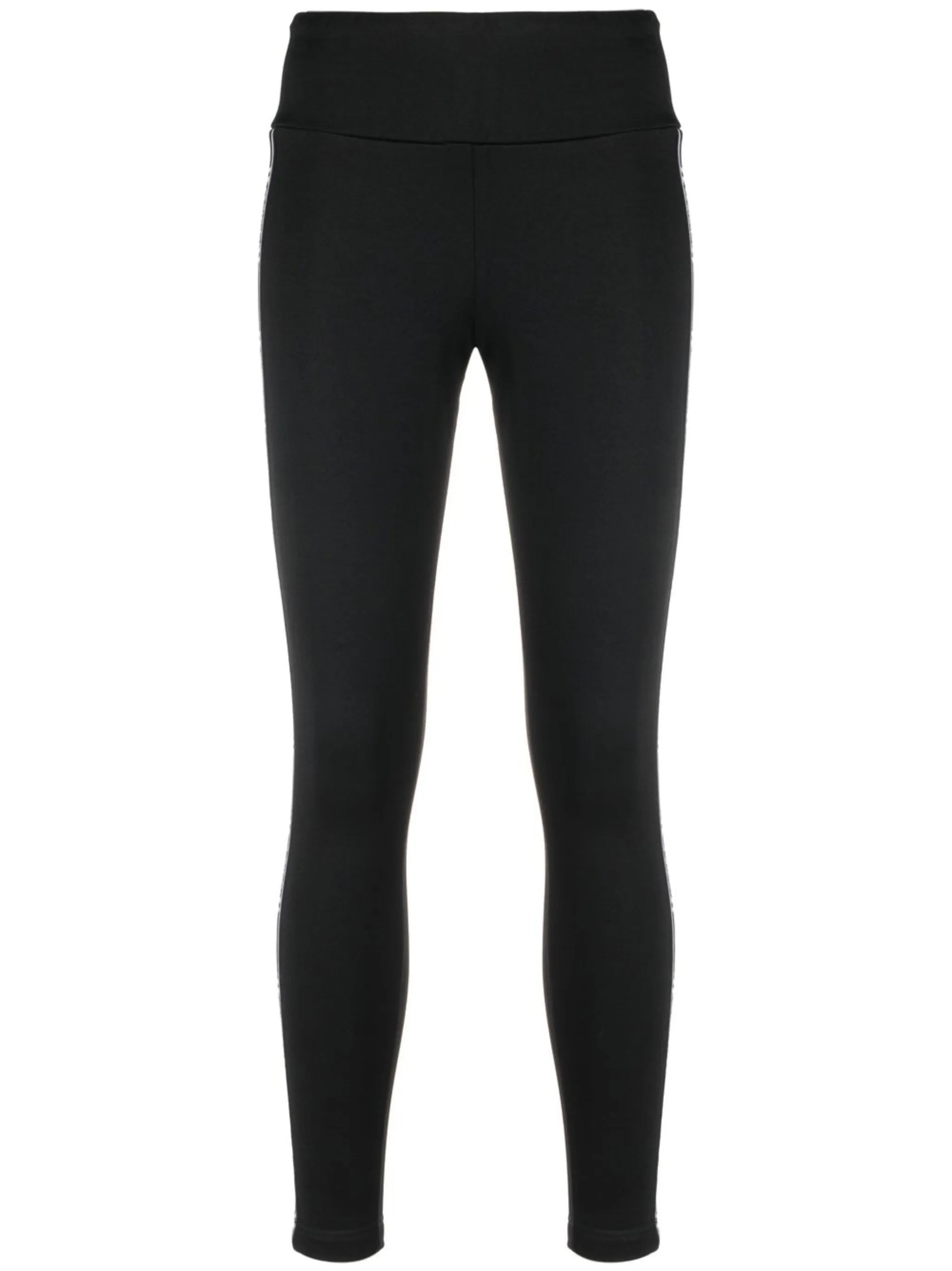 logo-print thermal leggings