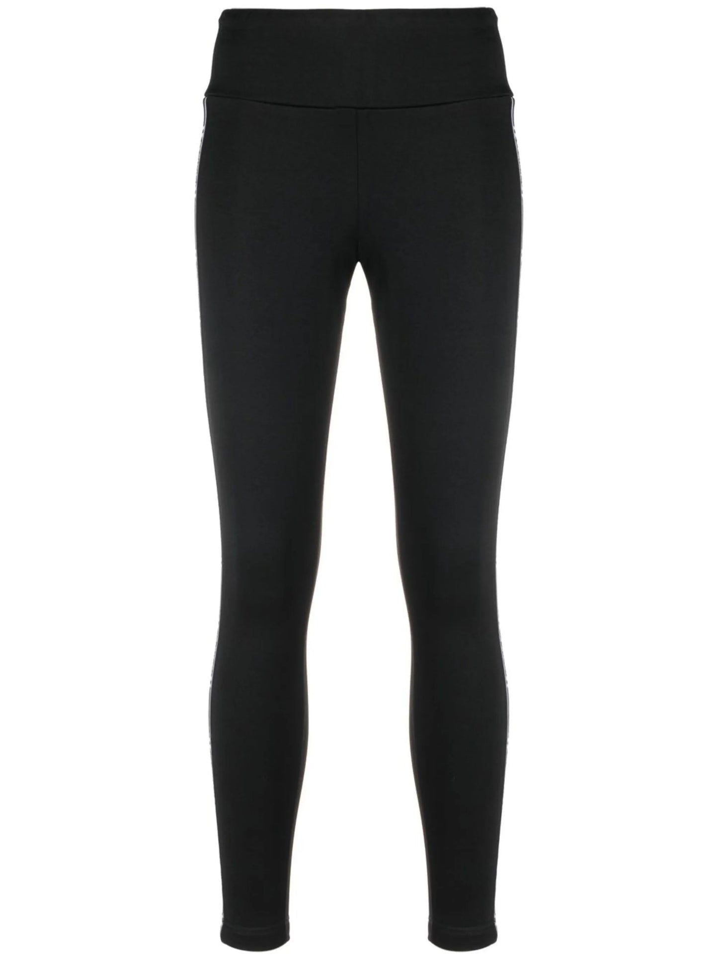 logo-print thermal leggings