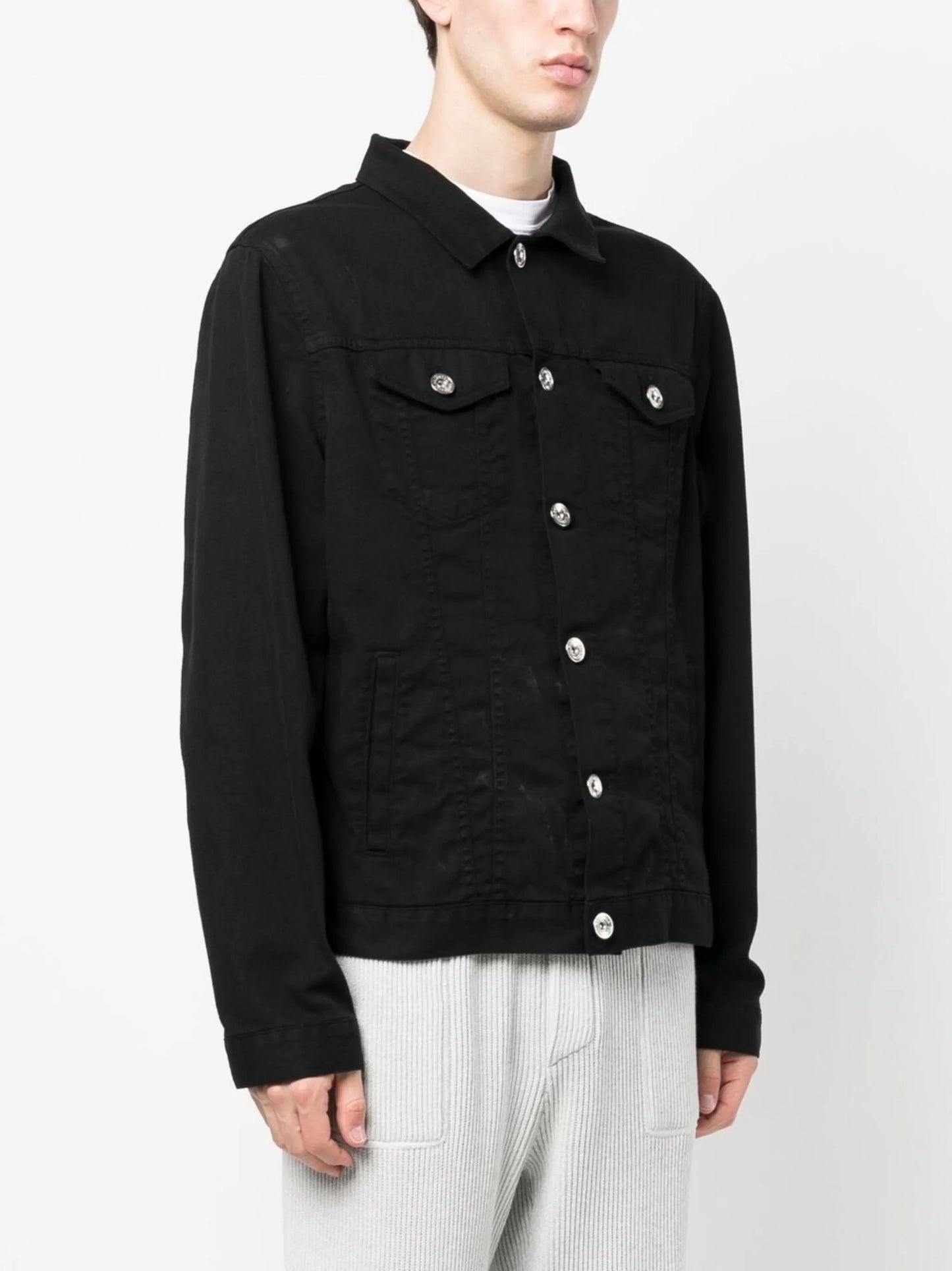 button-up denim jacket