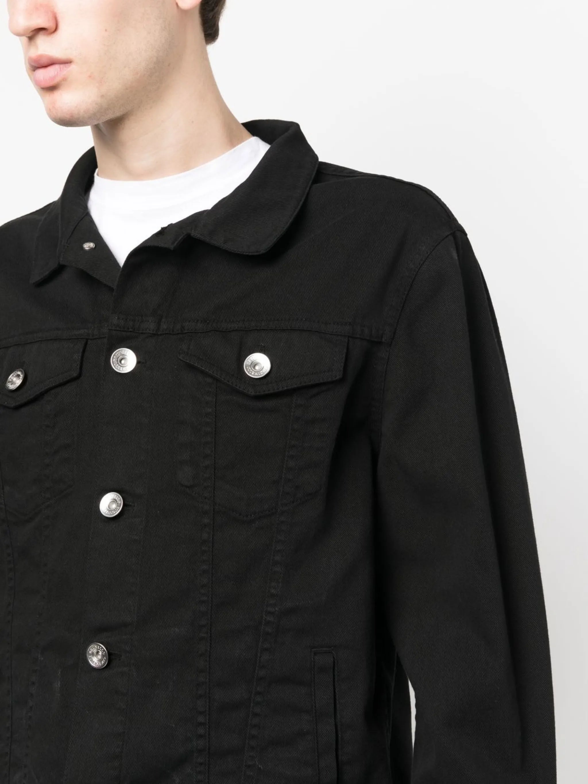 button-up denim jacket