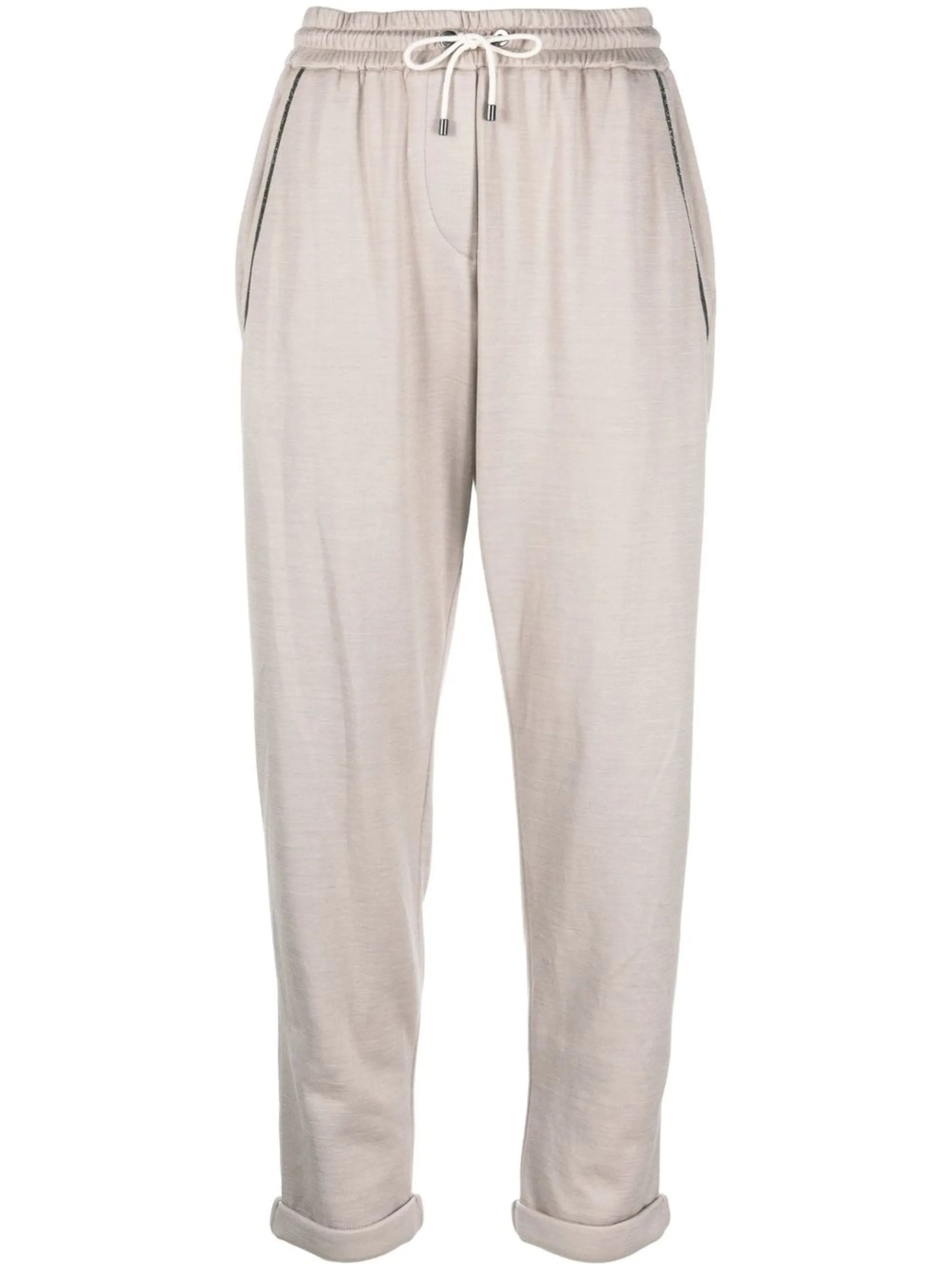 cropped track pants