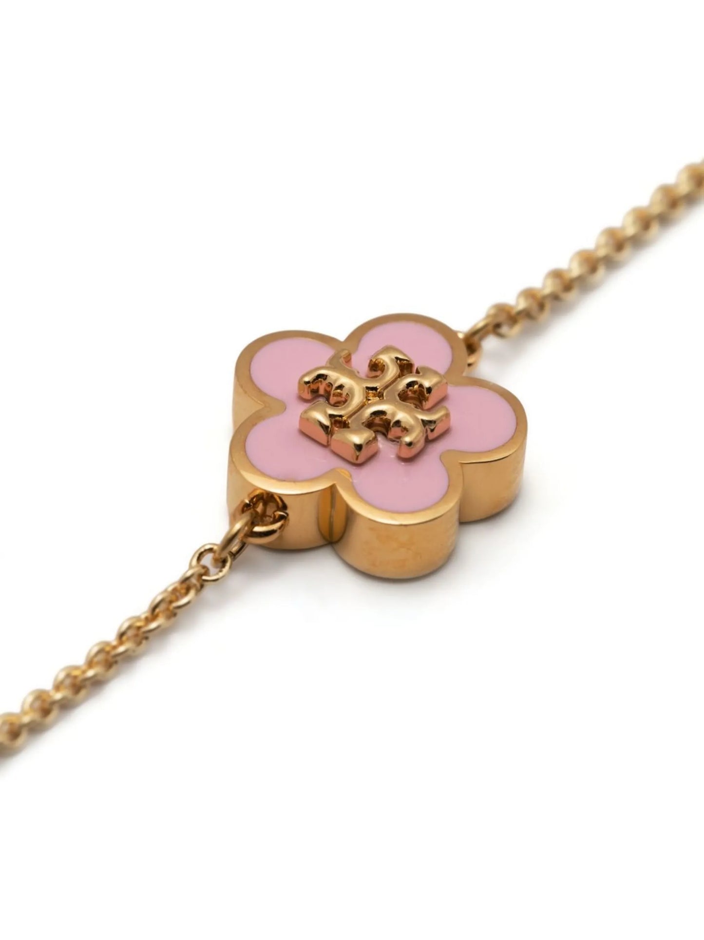 Kira floral-charm bracelet