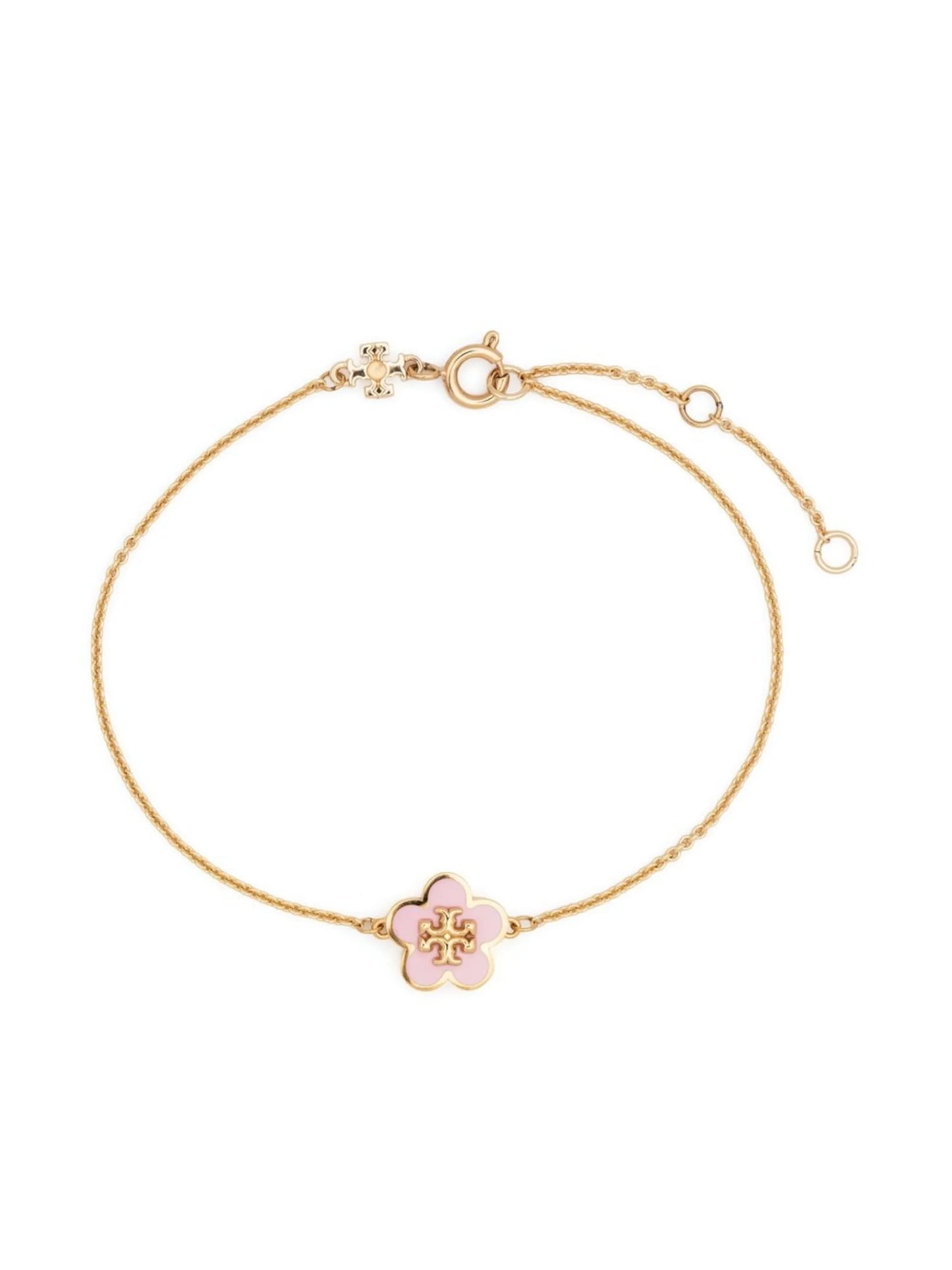 Kira floral-charm bracelet