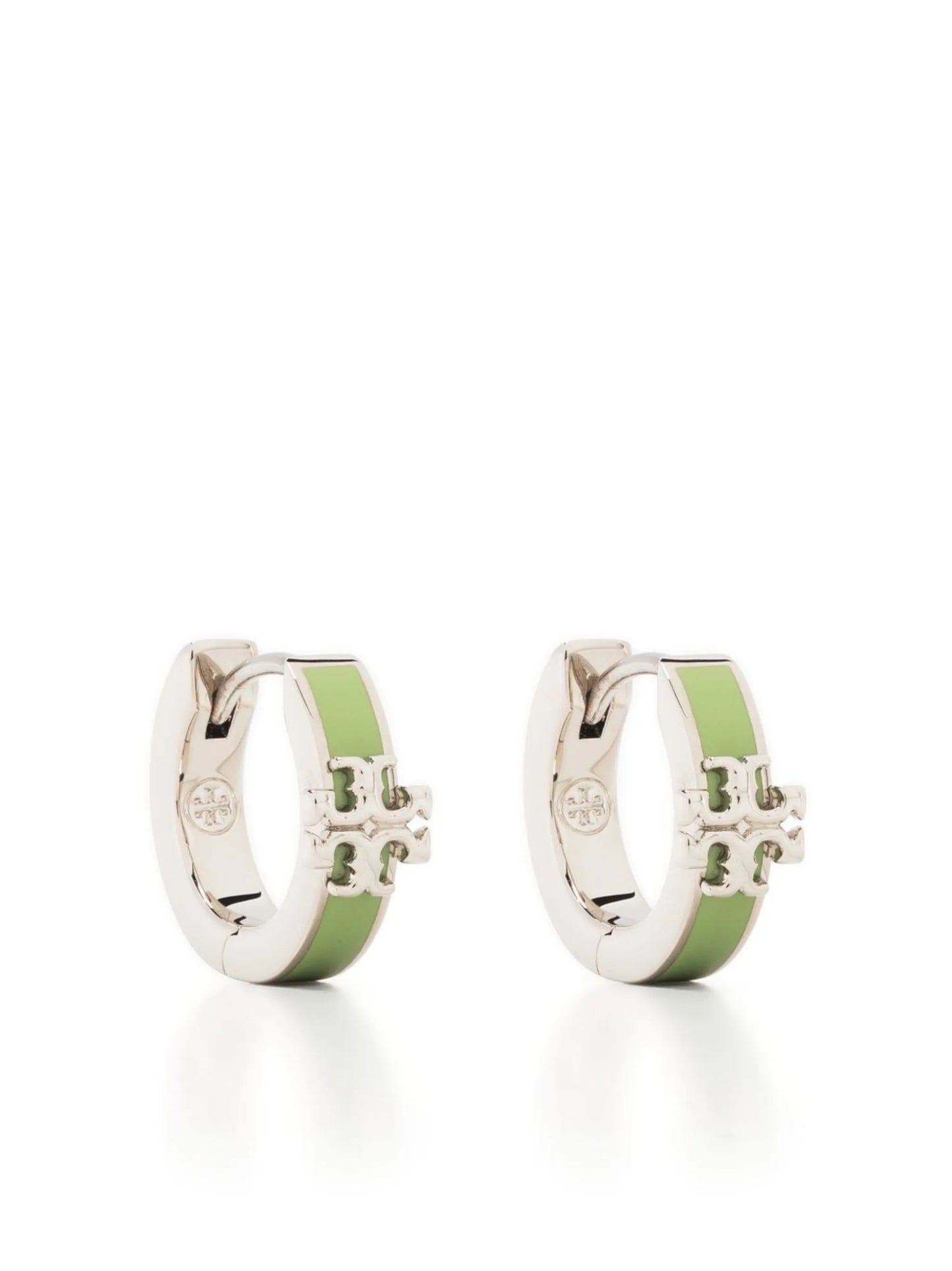 Kira logo huggie hoops