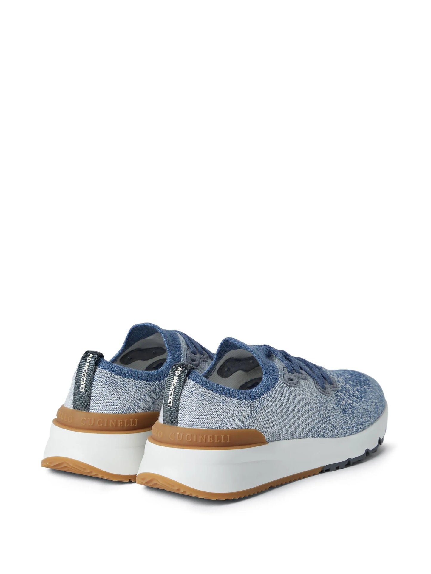speckled low-top sneakers