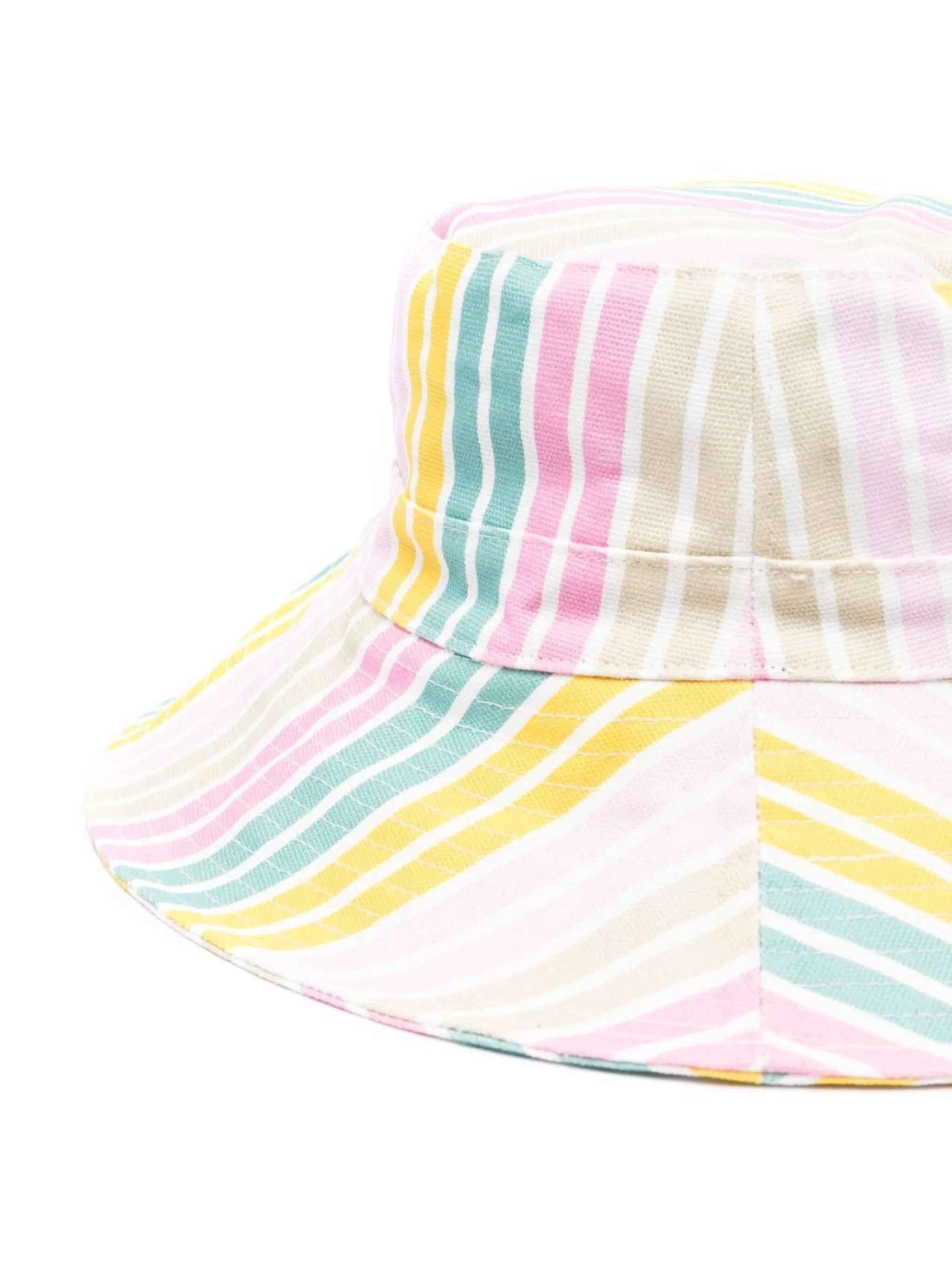 Stripe Recycled Tech Bucket Hat
