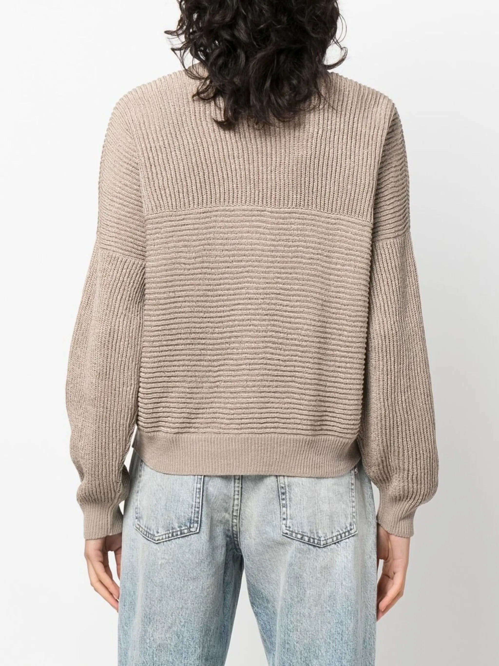 V-neck cardigan