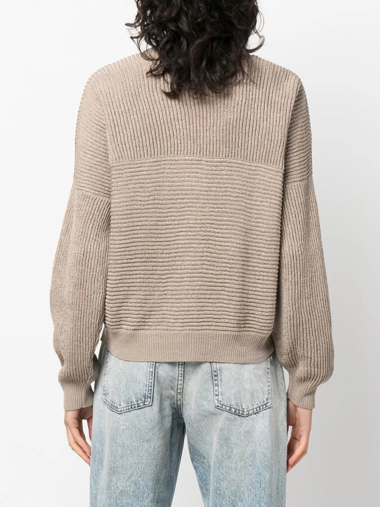 V-neck cardigan