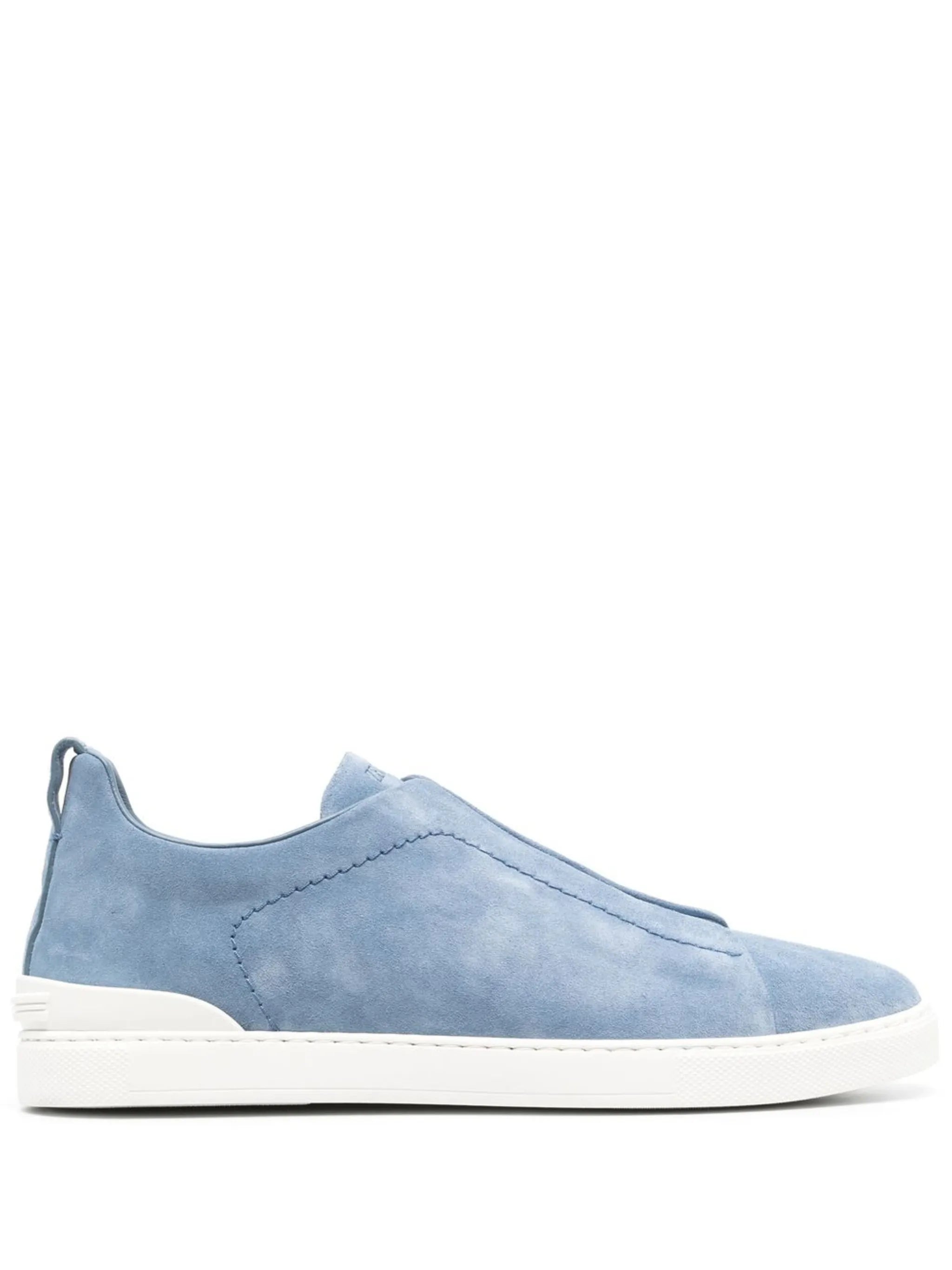 slip-on suede sneakers