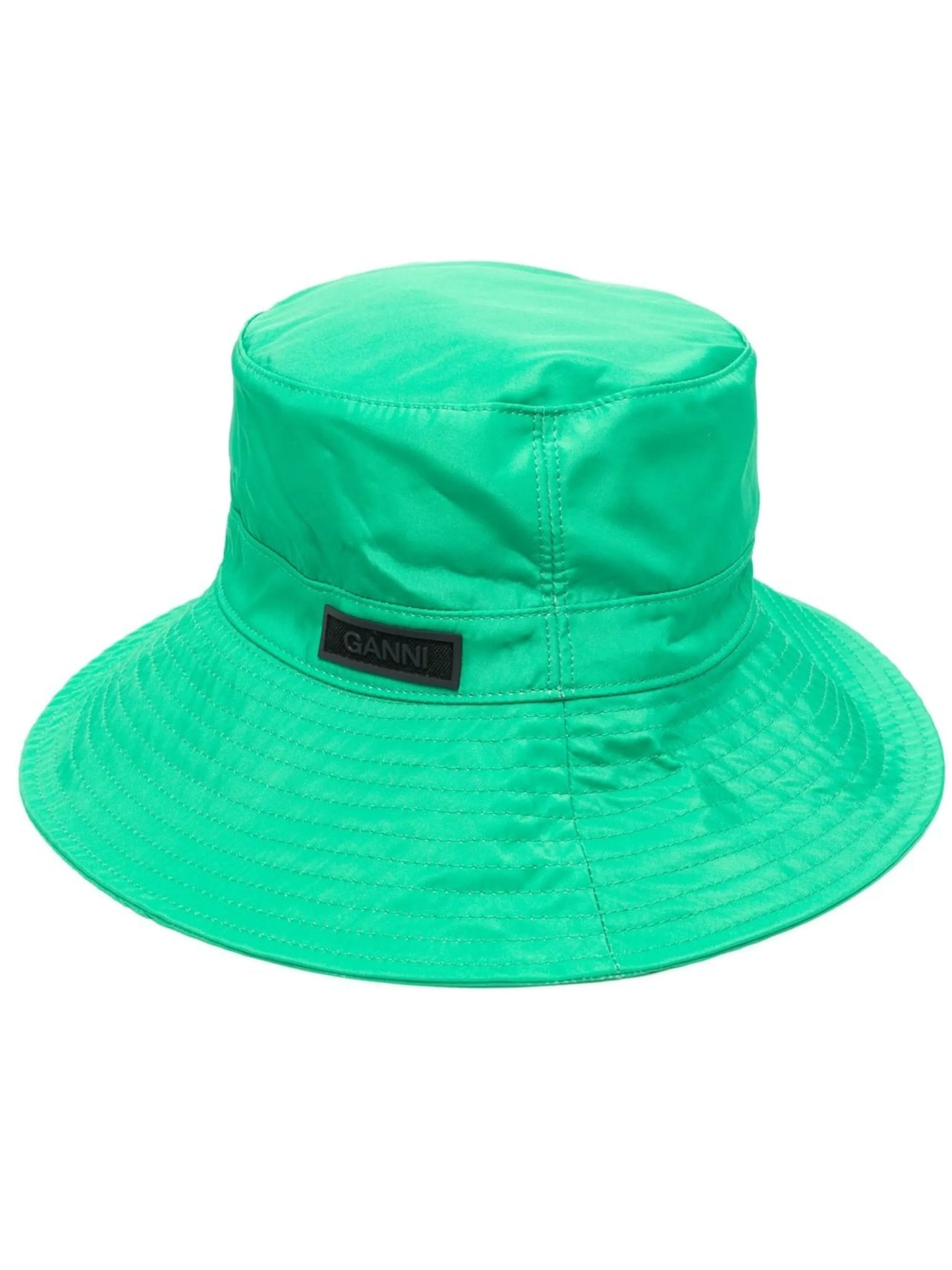 Tech logo-patch bucket hat