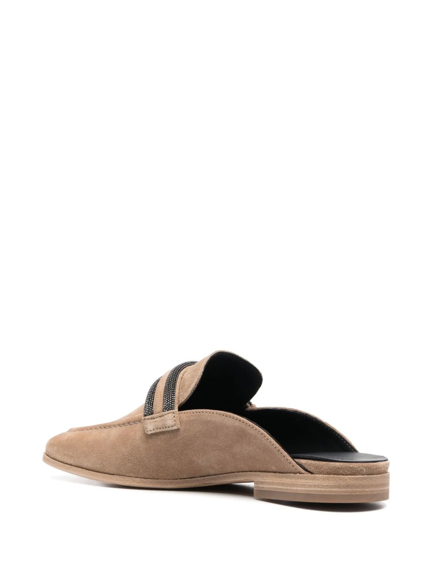 20mm slip-on suede loafers