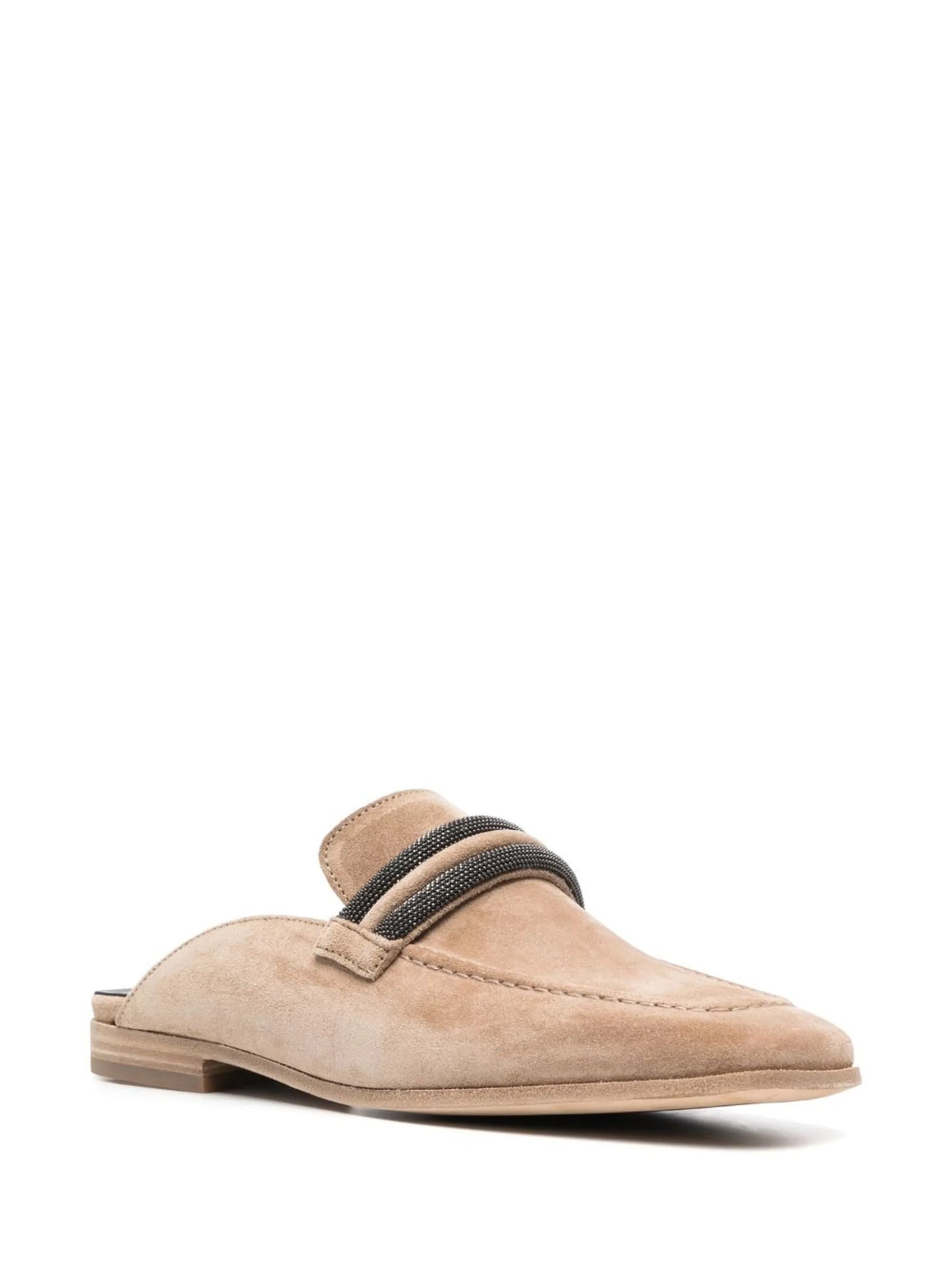 20mm slip-on suede loafers
