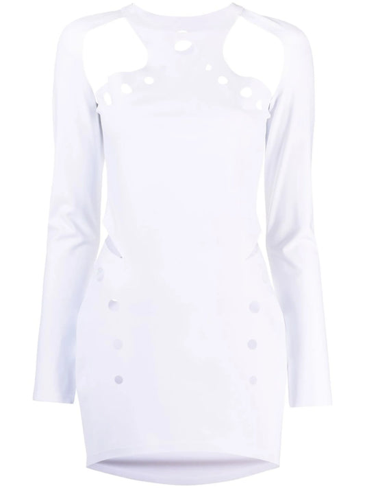 cut-out mini dress
