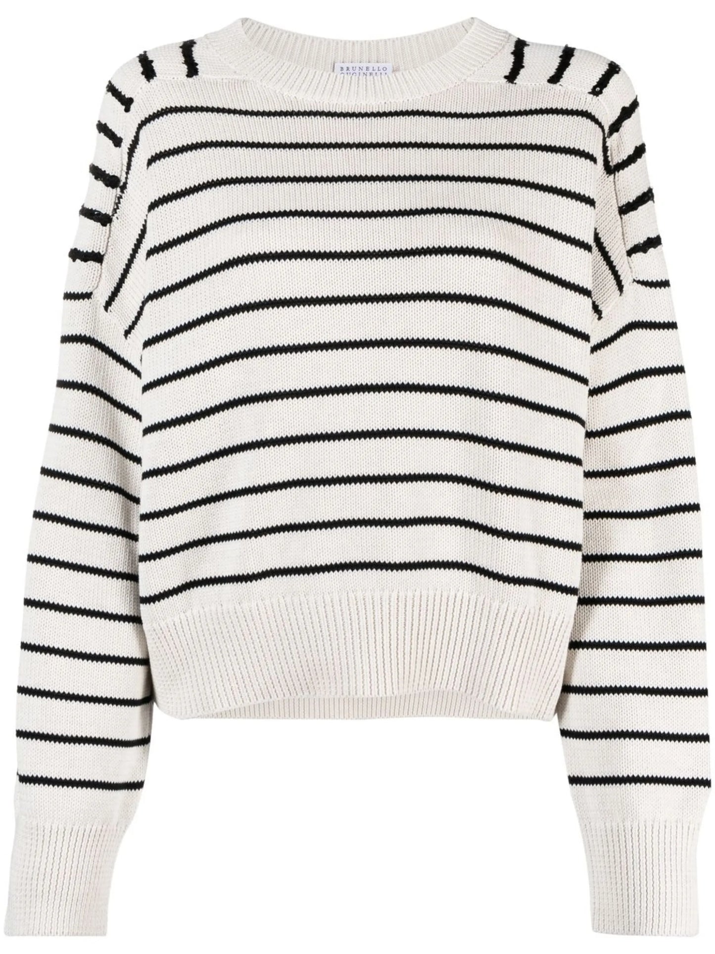 striped cotton jumper