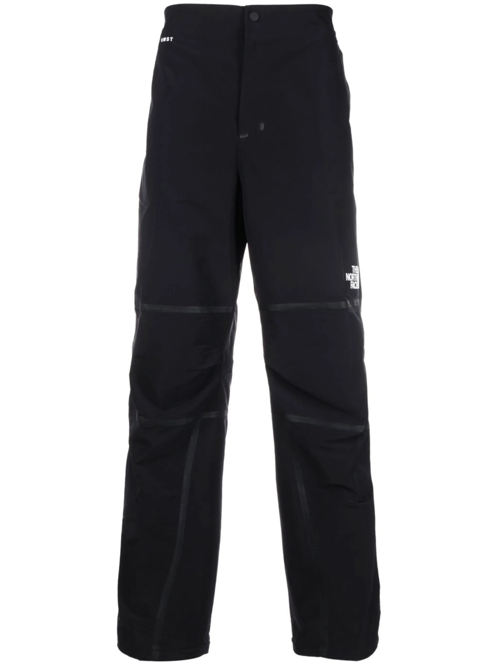 straight-leg logo-print trousers
