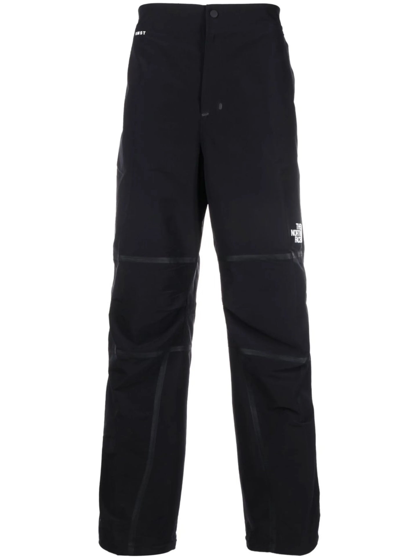 straight-leg logo-print trousers