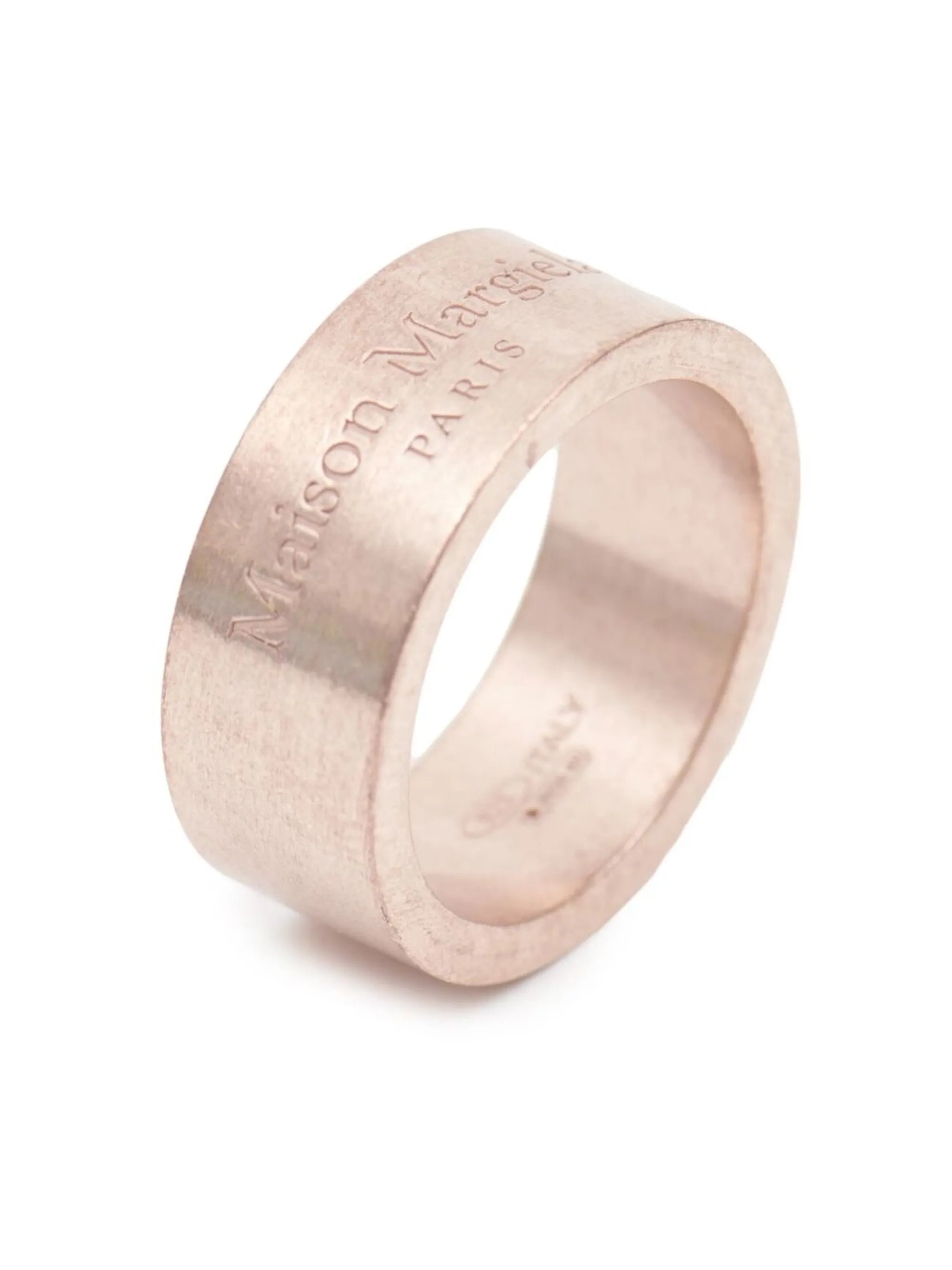 logo-engraved ring