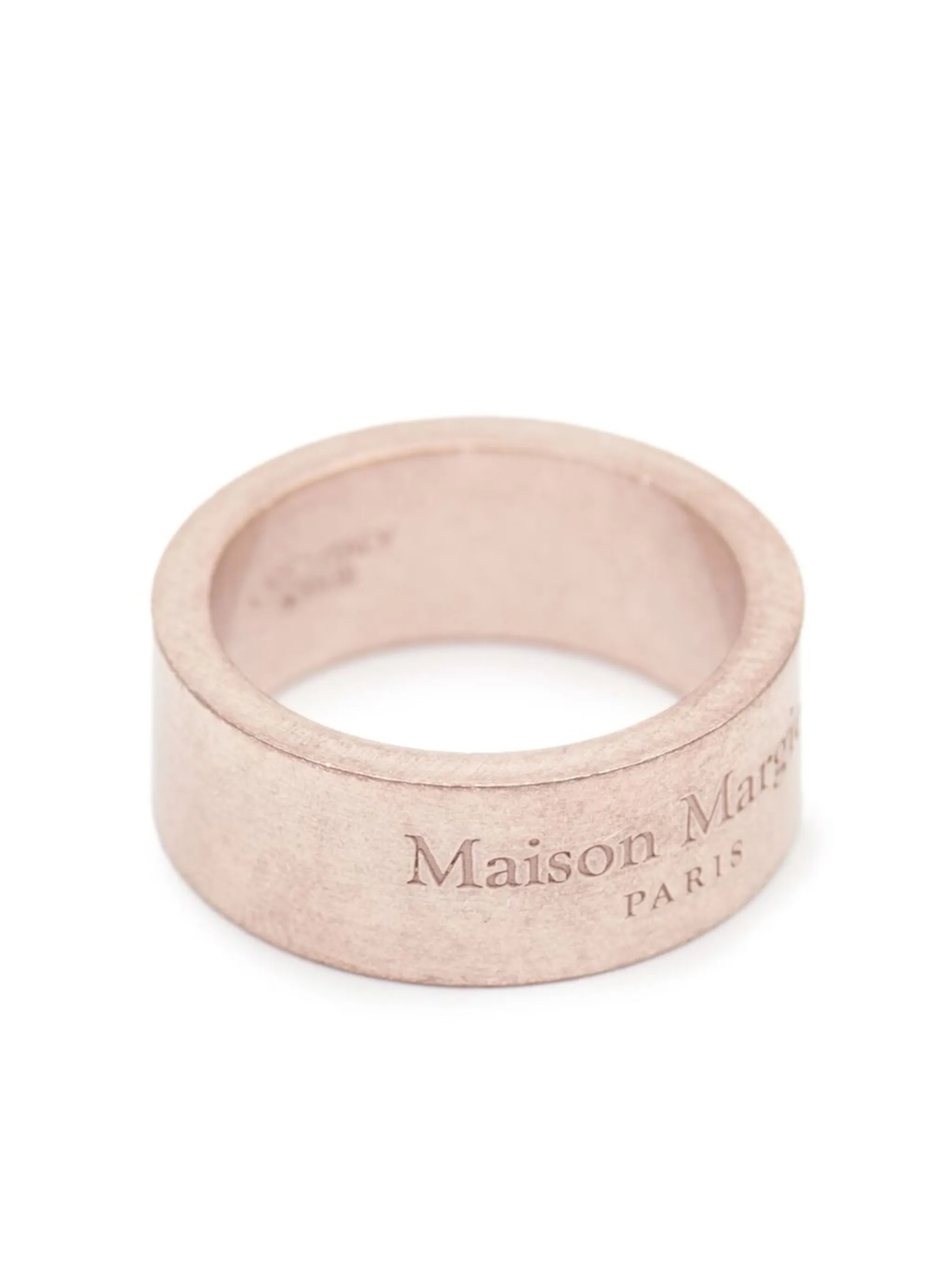 logo-engraved ring