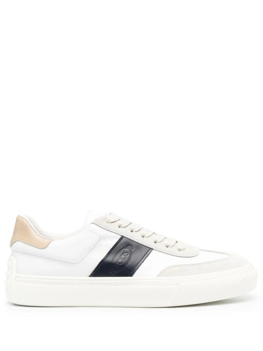 logo-stamp low-top sneakers