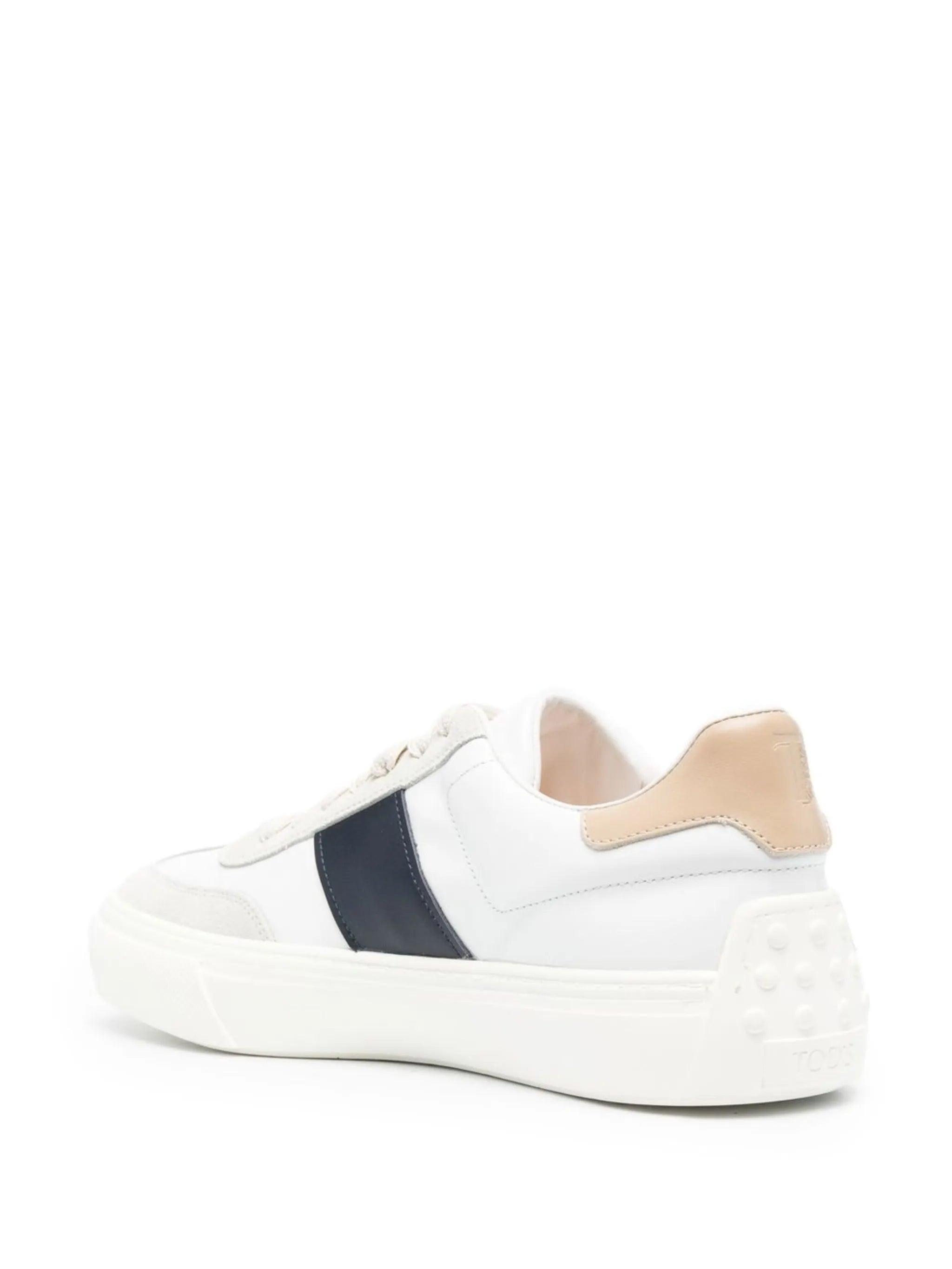 logo-stamp low-top sneakers