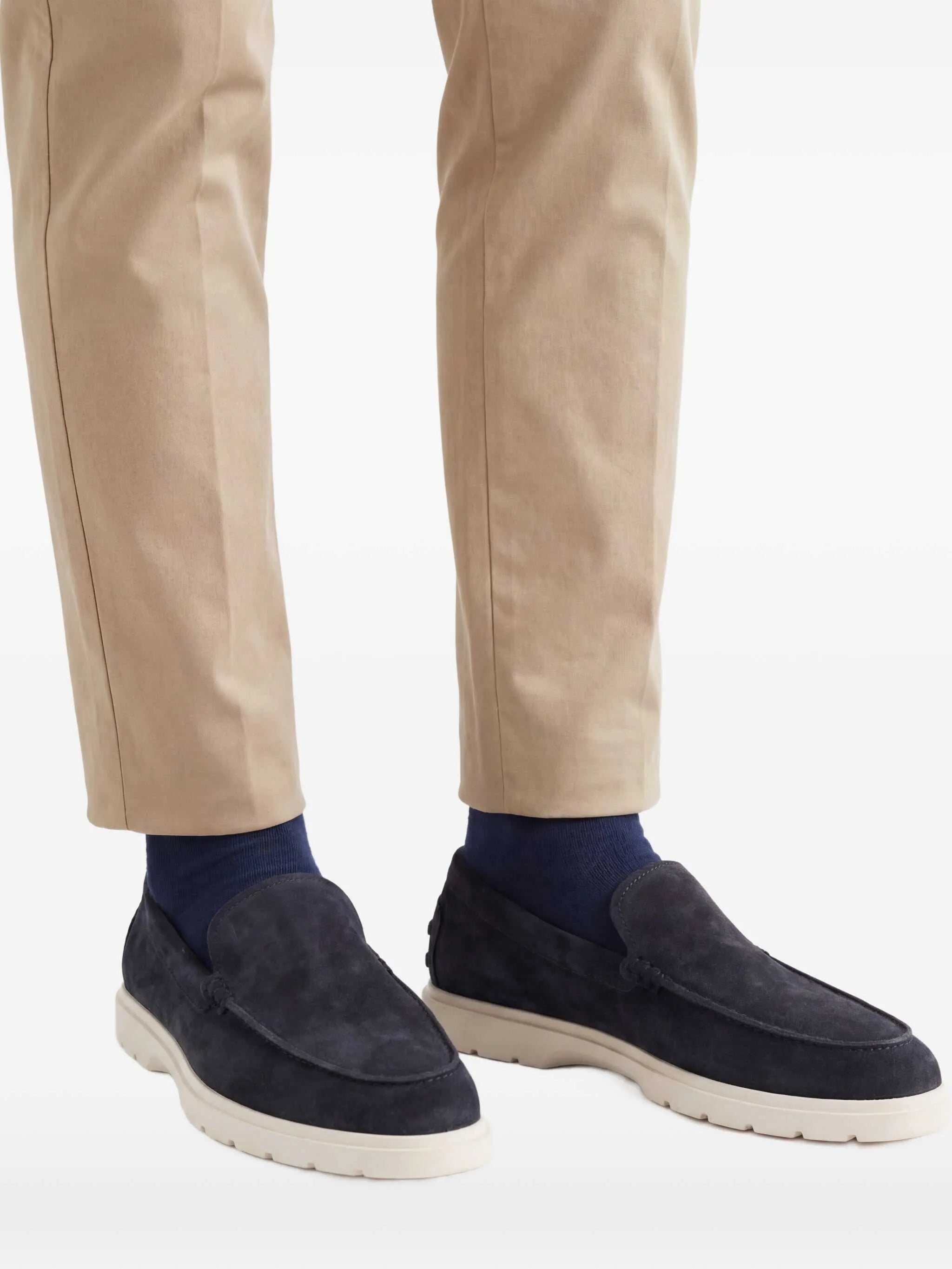 suede loafers