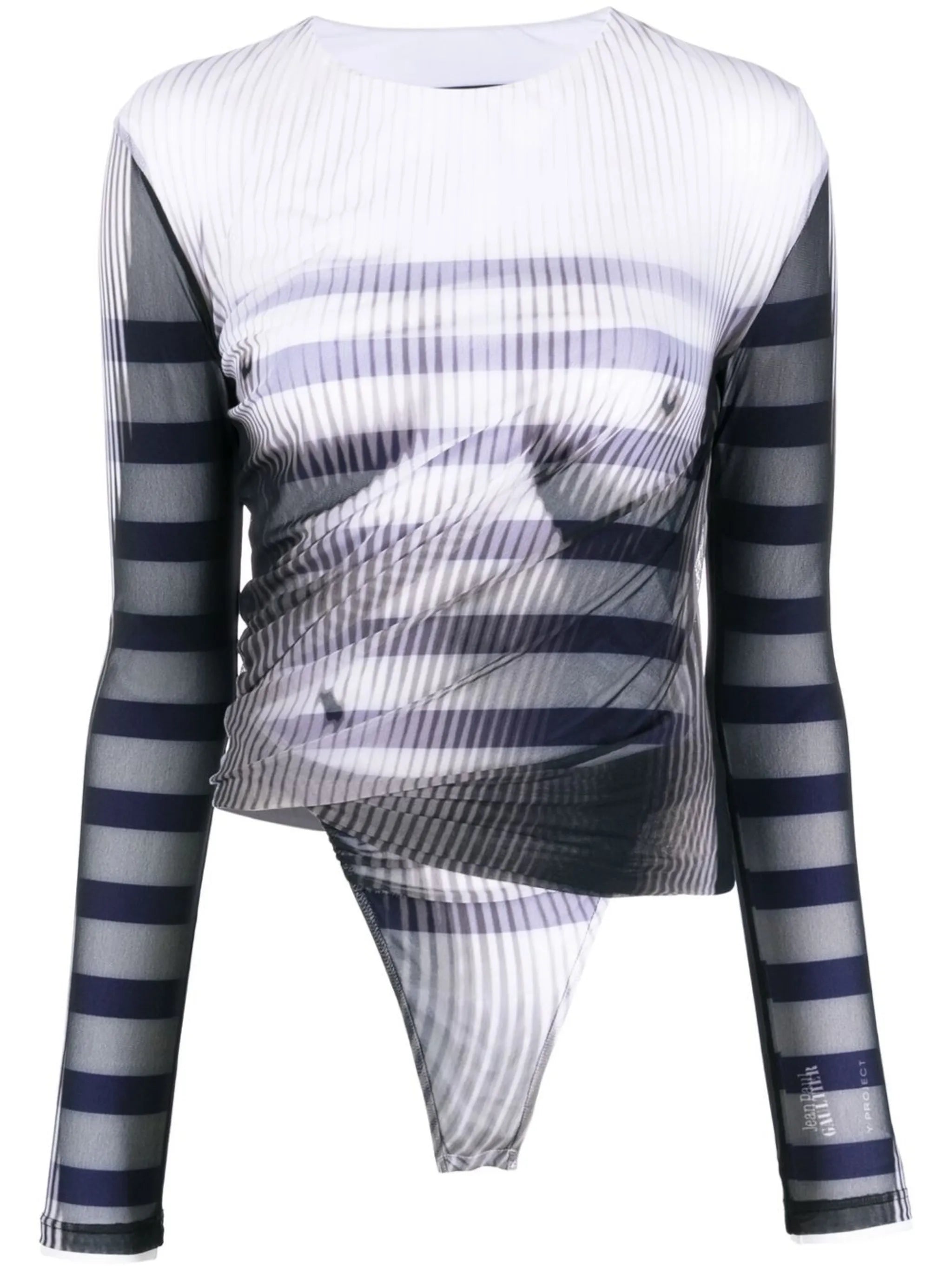 graphic-print long-sleeve body