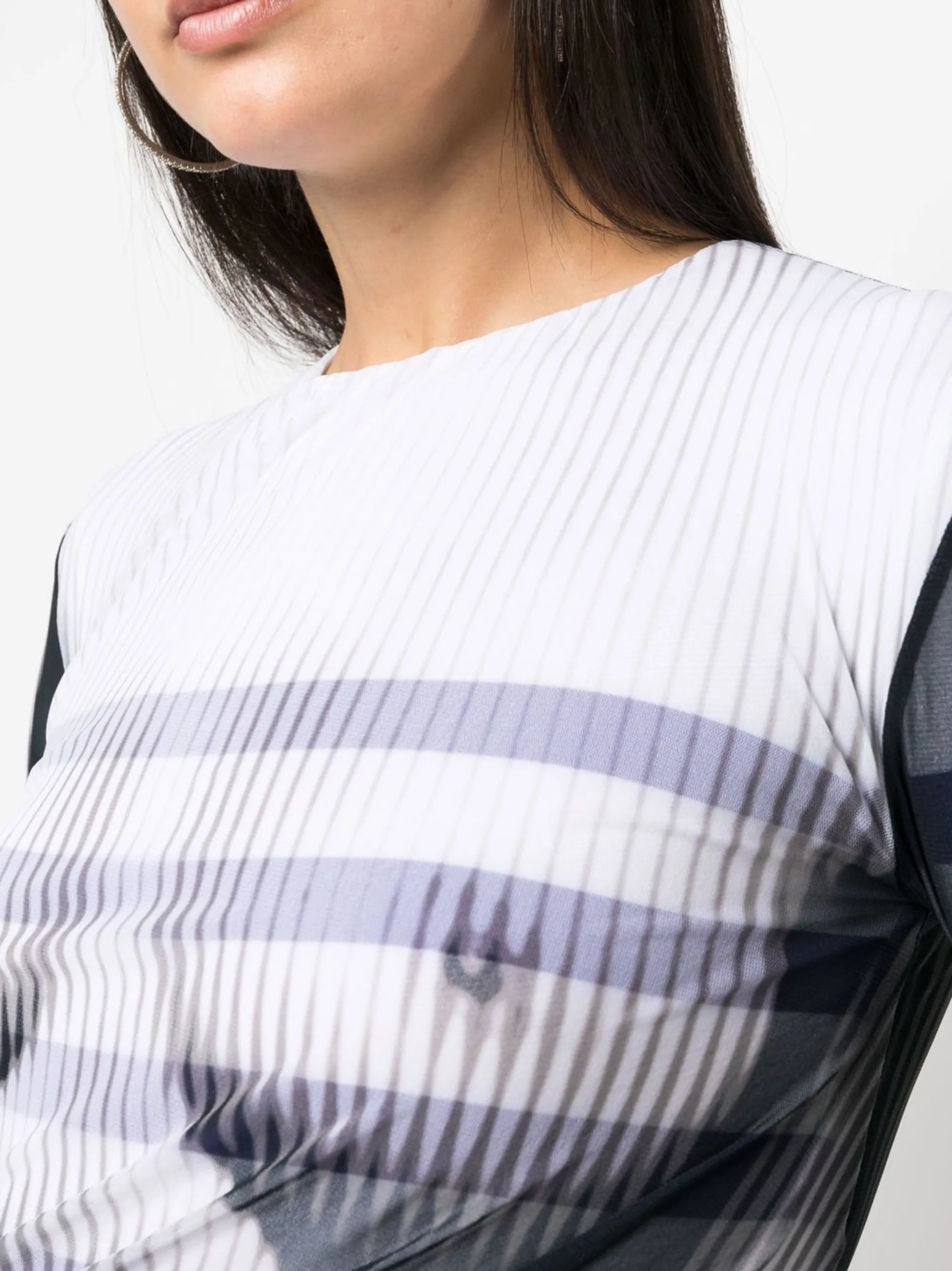 graphic-print long-sleeve body