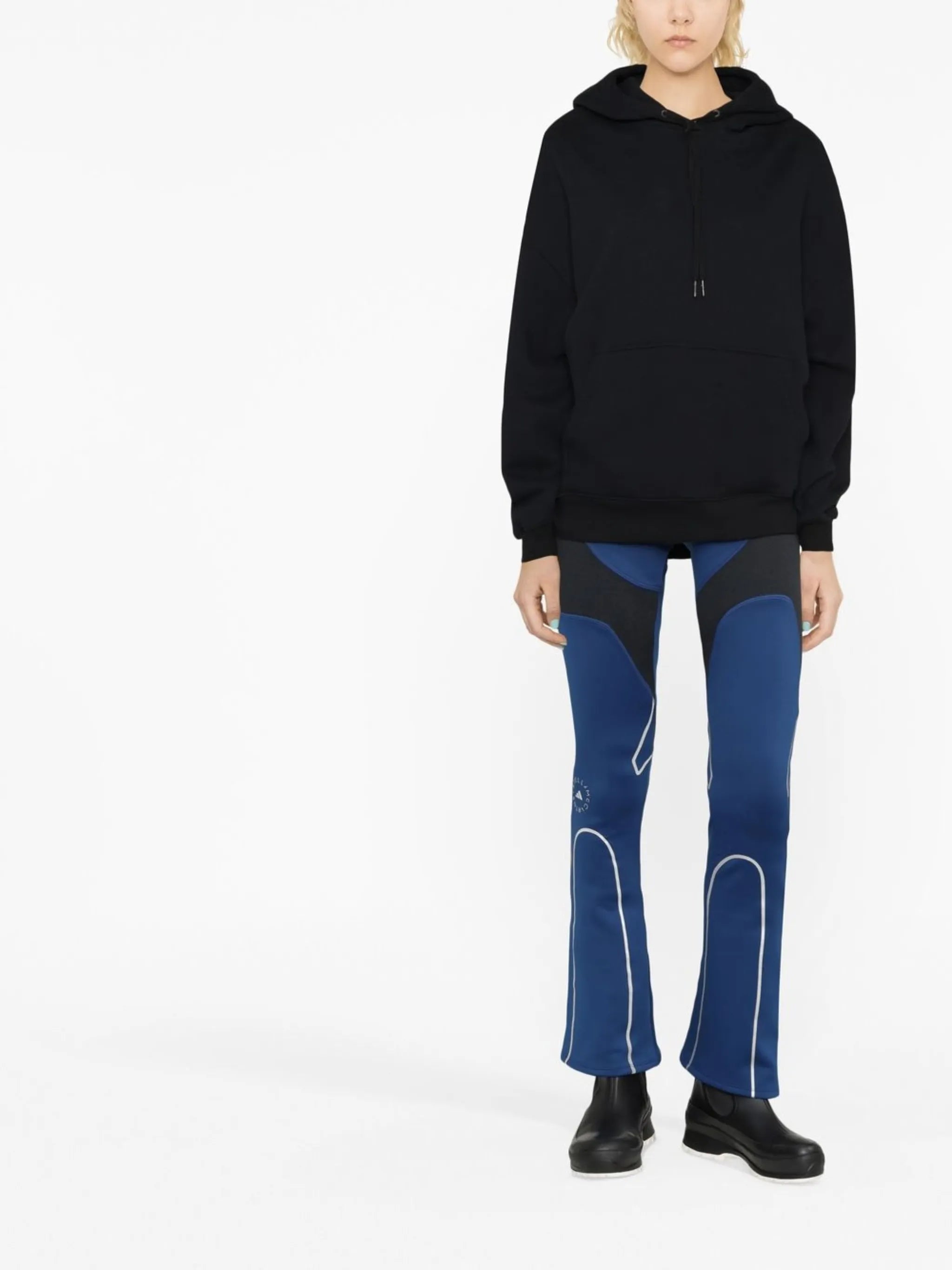 flared track trousers