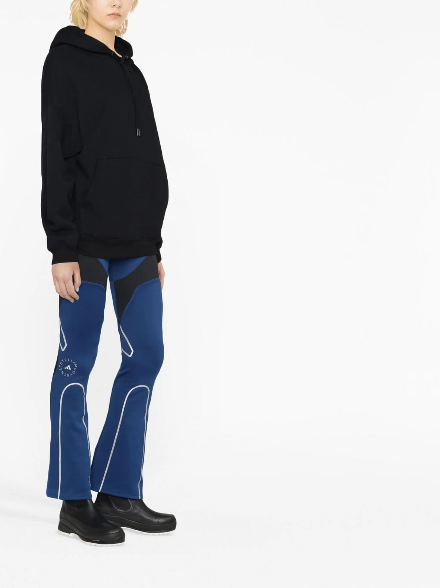 flared track trousers
